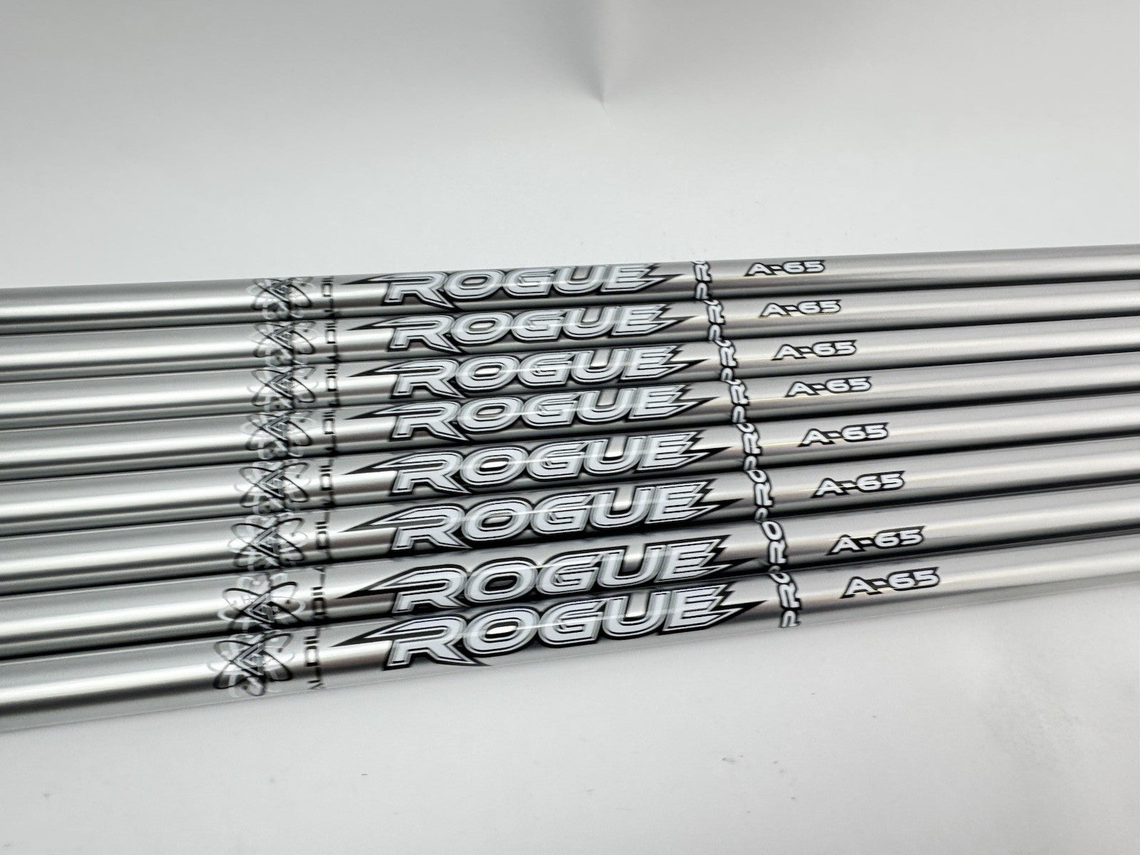 Aldila Rogue Pro Iron Shaft Set (8) 65 Senior Flex Graphite /0.370 Parallel /New3
