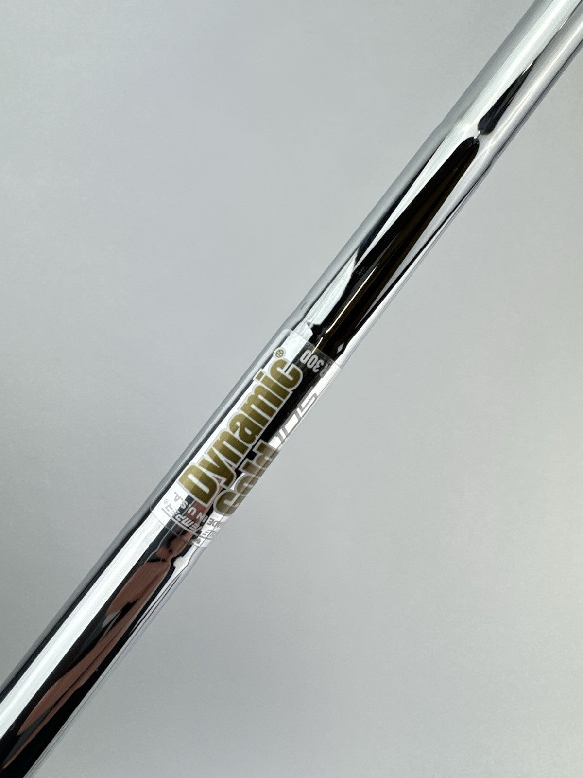 Dynamic Gold 105 Iron Shaft R300 Regular Flex Steel 35.25” /0.355 Tapered /343034
