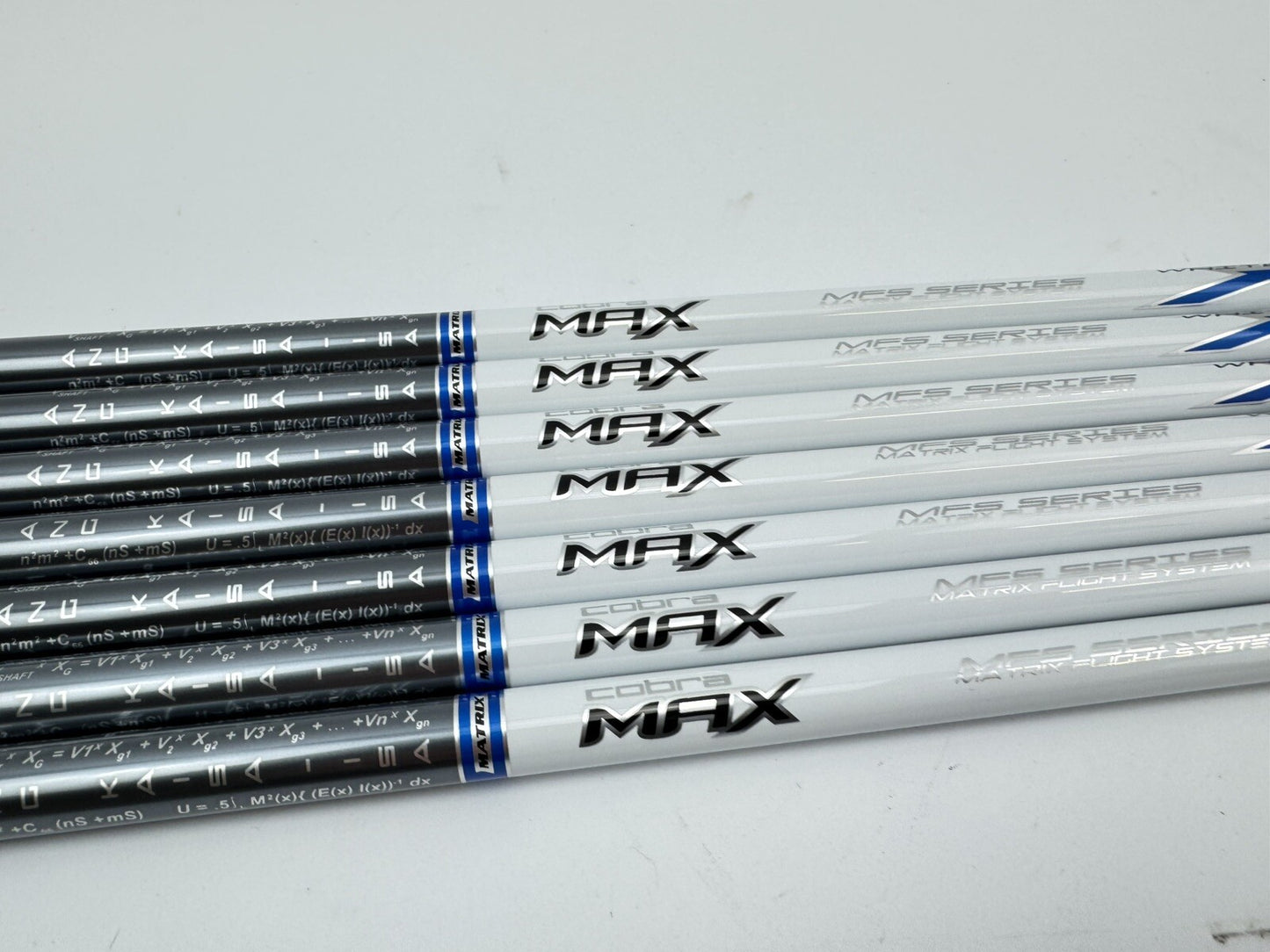 Matrix Iron Shaft Set (7) White Tie Regular Graphite 42” /0.370 Parallel /216931