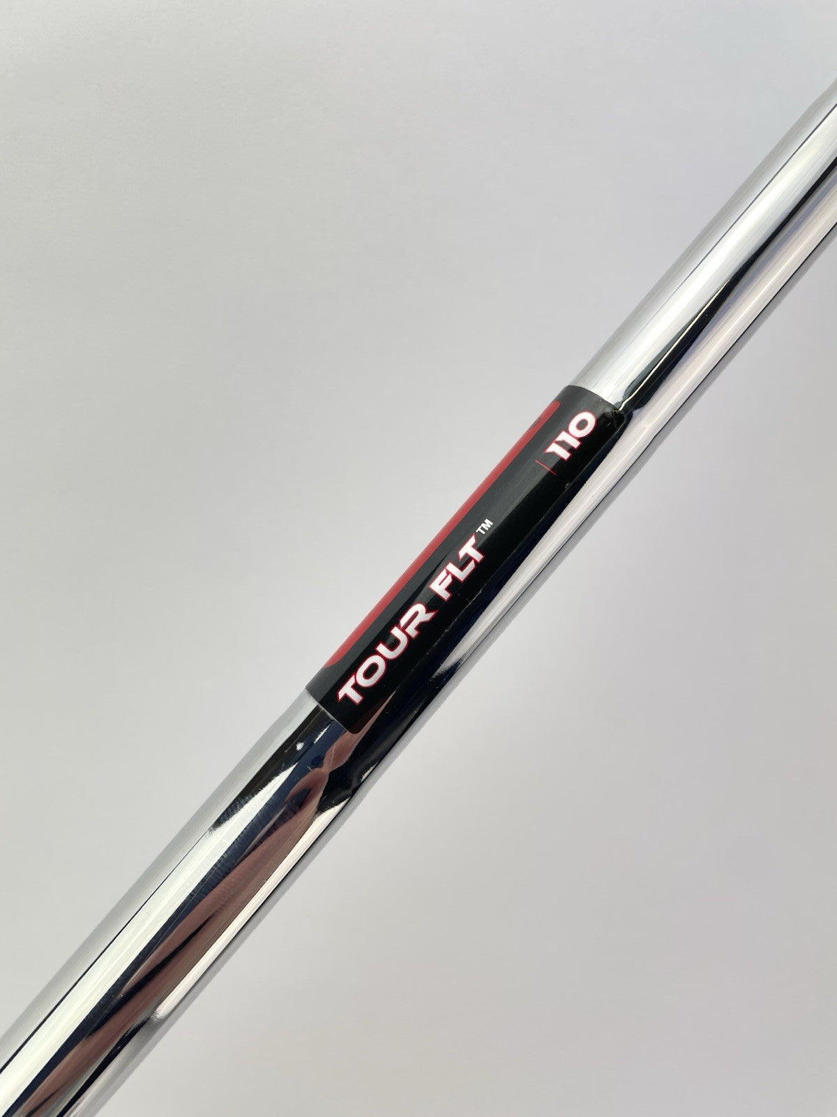 KBS Tour FLT Iron Shaft 110 Regular Flex Steel 35.25” /0.355 Tapered /289686