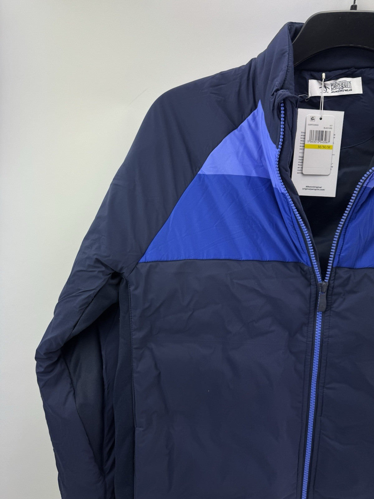Penguin Golf Insulated Jacket Mixed Media Colour Blocked UK Medium /New /240282