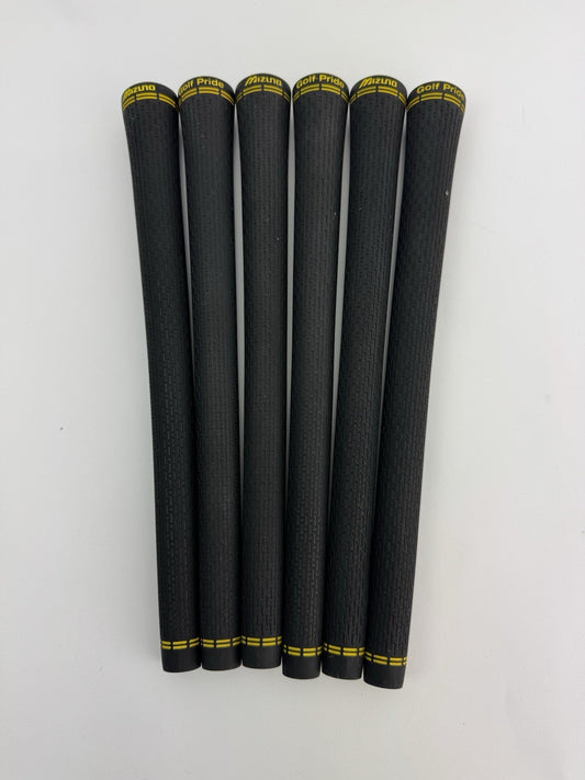 Golf Pride Grips Mizuno (6) Mens Standard /Black/Yellow /Pulled /307380