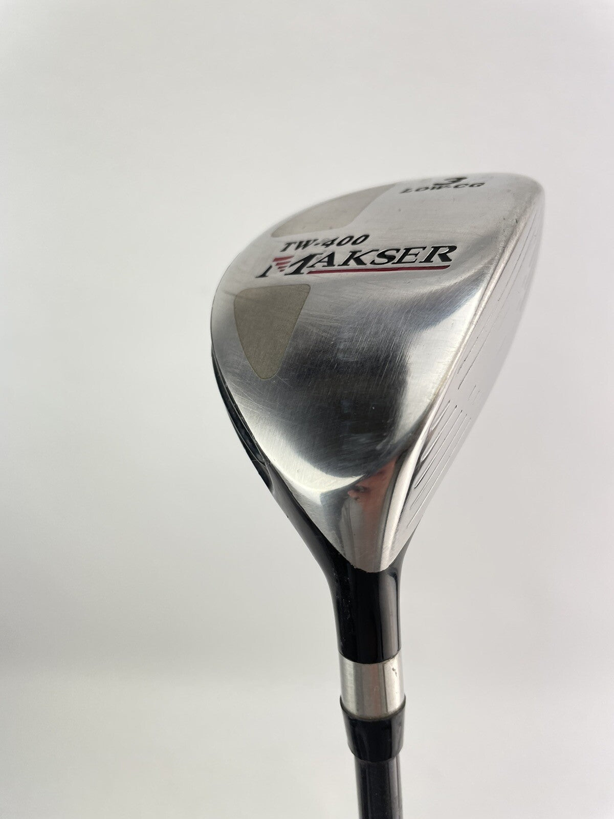 Mens Golf 3 Wood Masker TW-400 Fujikura Stiff Graphite/Right /New Mid Grip/201032