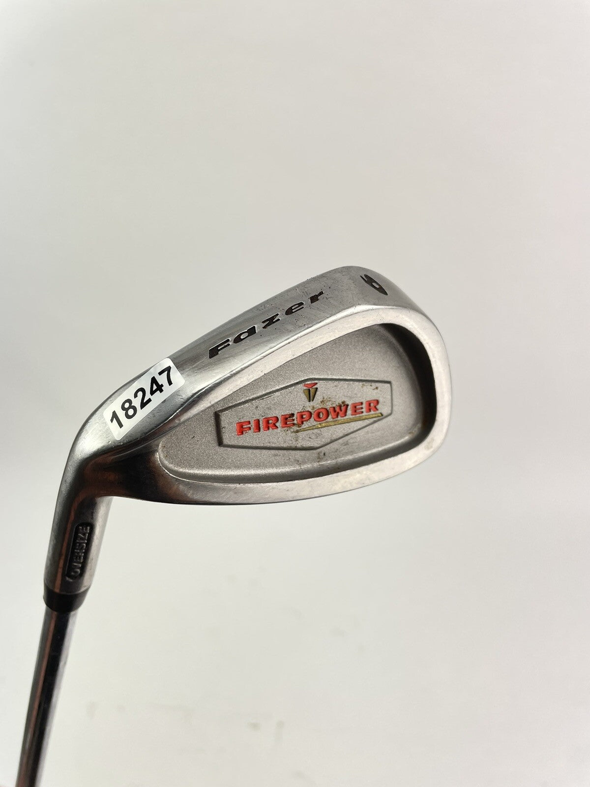 Fazer Golf 6 Iron Firepower Oversize Regular Steel /Left Handed /New Grip /1824717