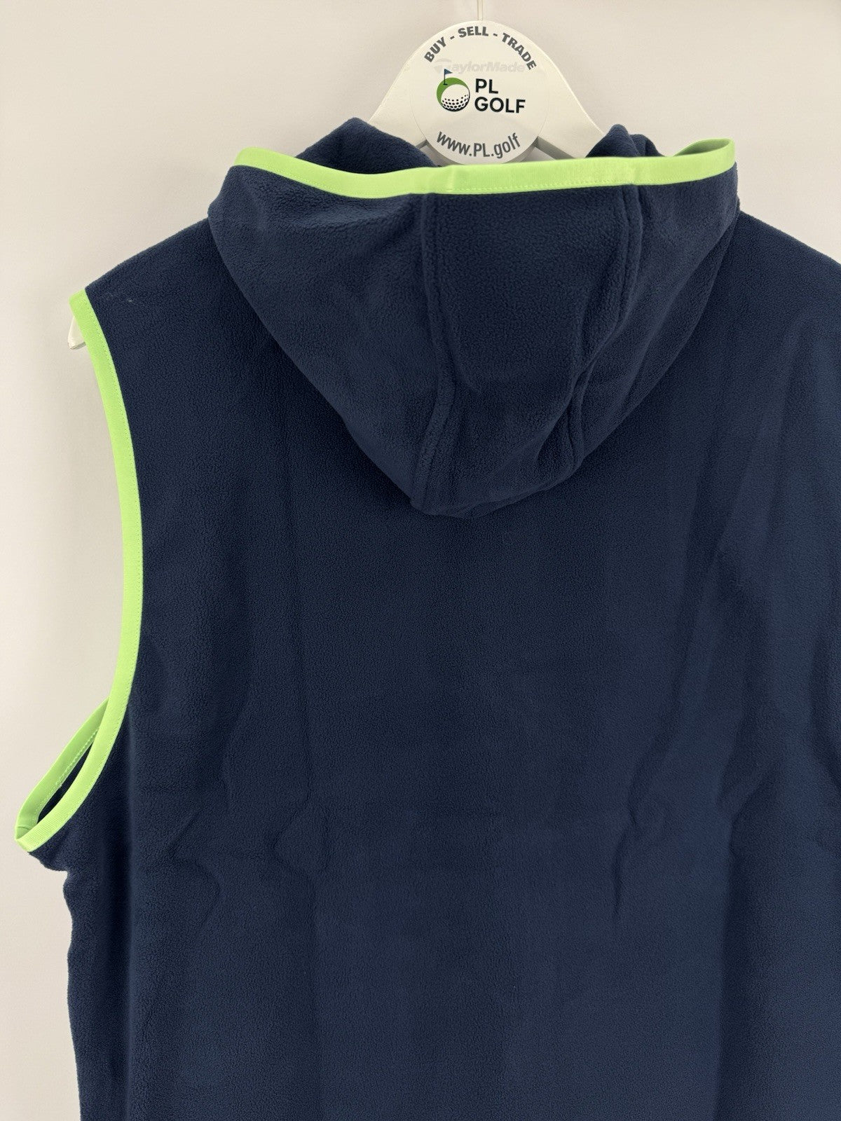 Adidas JL5328 Ultimate365 Fleece Hoodie Vest Men's Size Small Navy Green/327288
