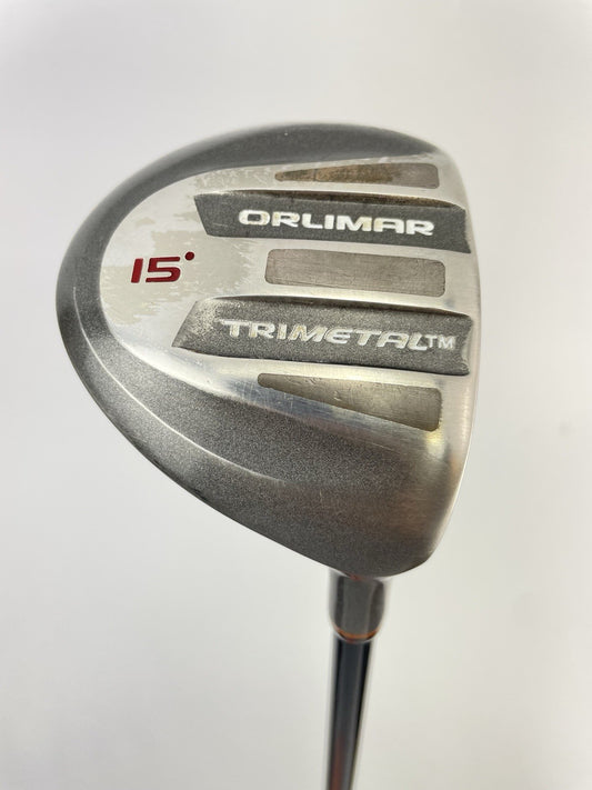 Orlimar Golf 3 Wood 15* Lite Senior Flex Graphite /Right Handed /New Grip /277350