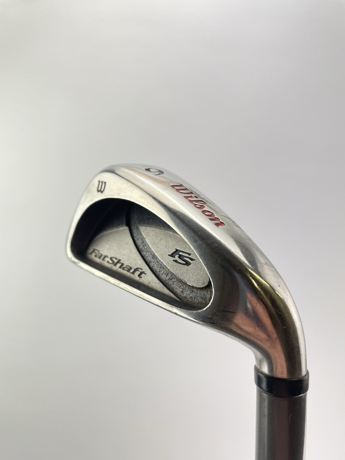 Wilson Fatshaft 6 Iron Regular Flex Graphite/Right Handed /New Grip /281361