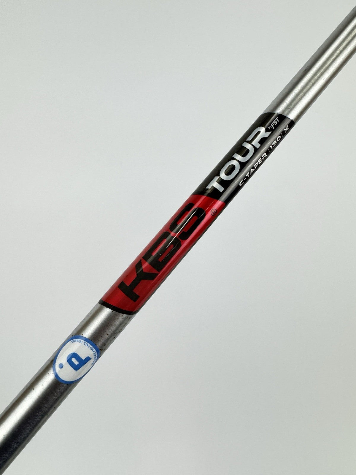 KBS Tour C-Taper Iron Shaft 130 X Flex Steel Pured 35.5” /0.355 Tapered /318800