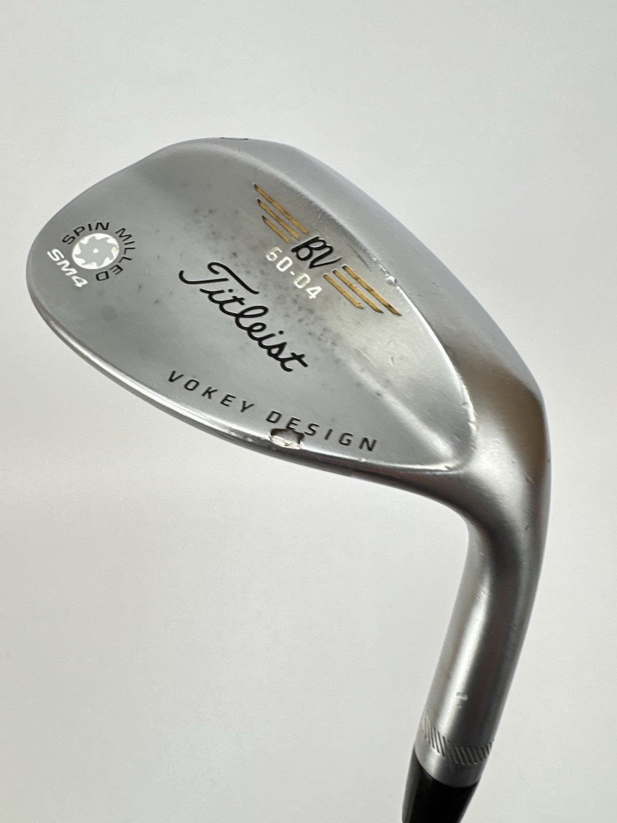 Titleist Vokey Lob Wedge 60* SM4 S300 Stiff Steel /Right Handed /New Grip /346837