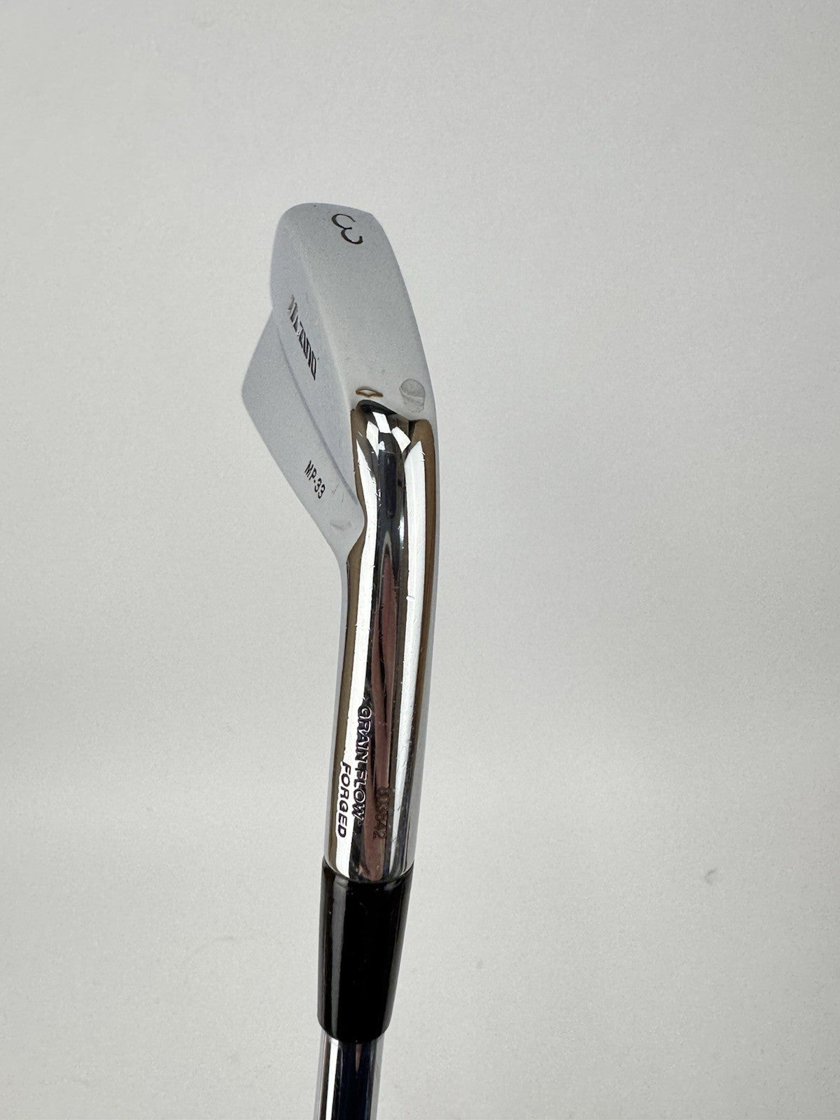 Mizuno MP33 3 Iron Forged 22* S400 Stiff Flex Steel +1” /Right /New Grip /339486