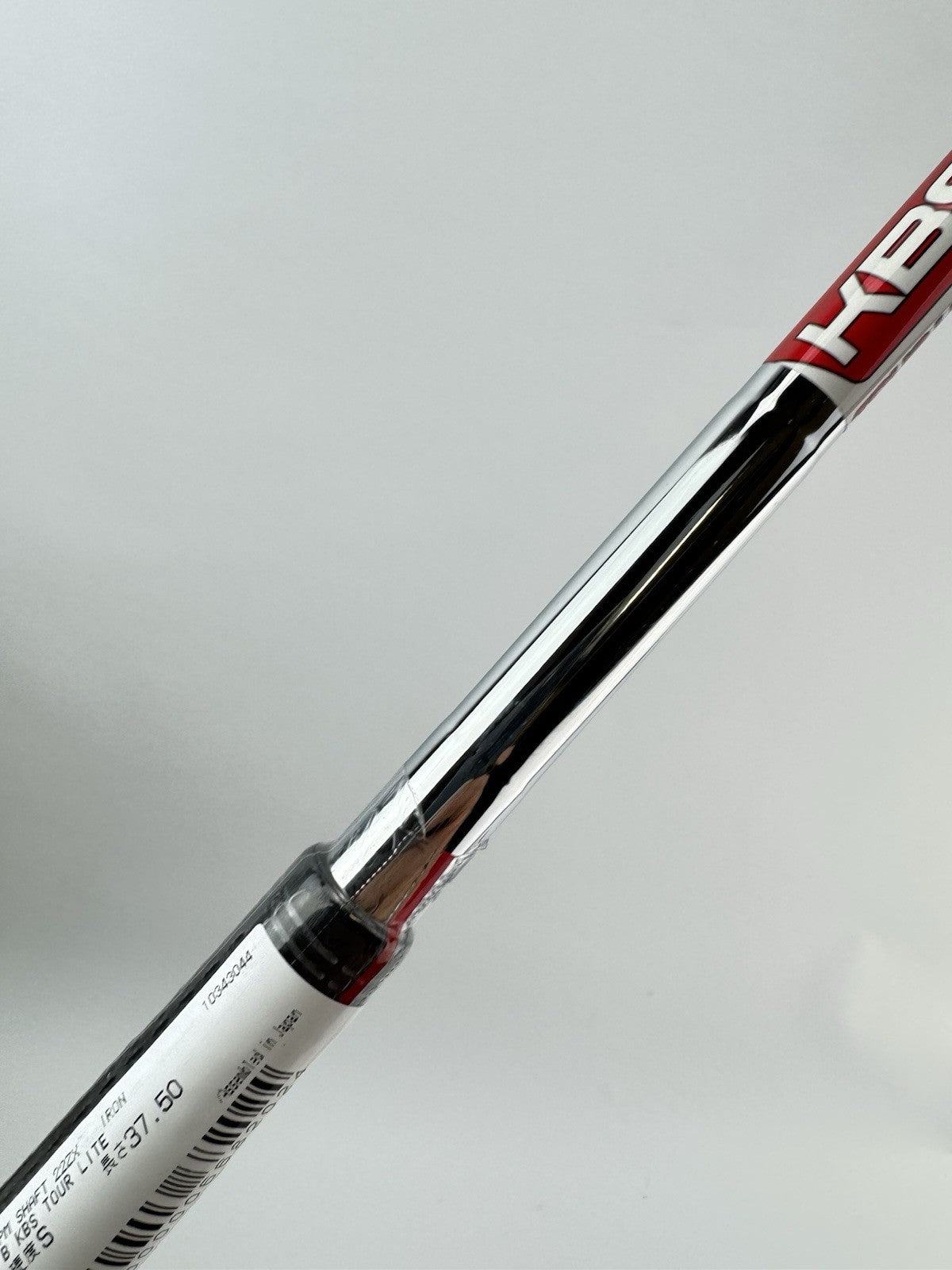 KBS Tour Lite Iron Shaft Stiff Flex Steel 36.5” 0.355 Tapered /Lamkin /285926