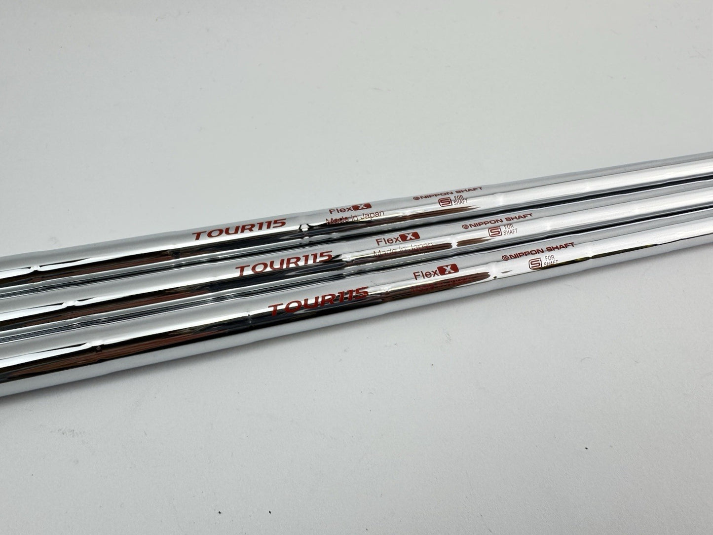 Nippon Modus3 Wedge Shaft Set (3) Tour115 X Flex Steel +1/2 0.355 Tapered/292795