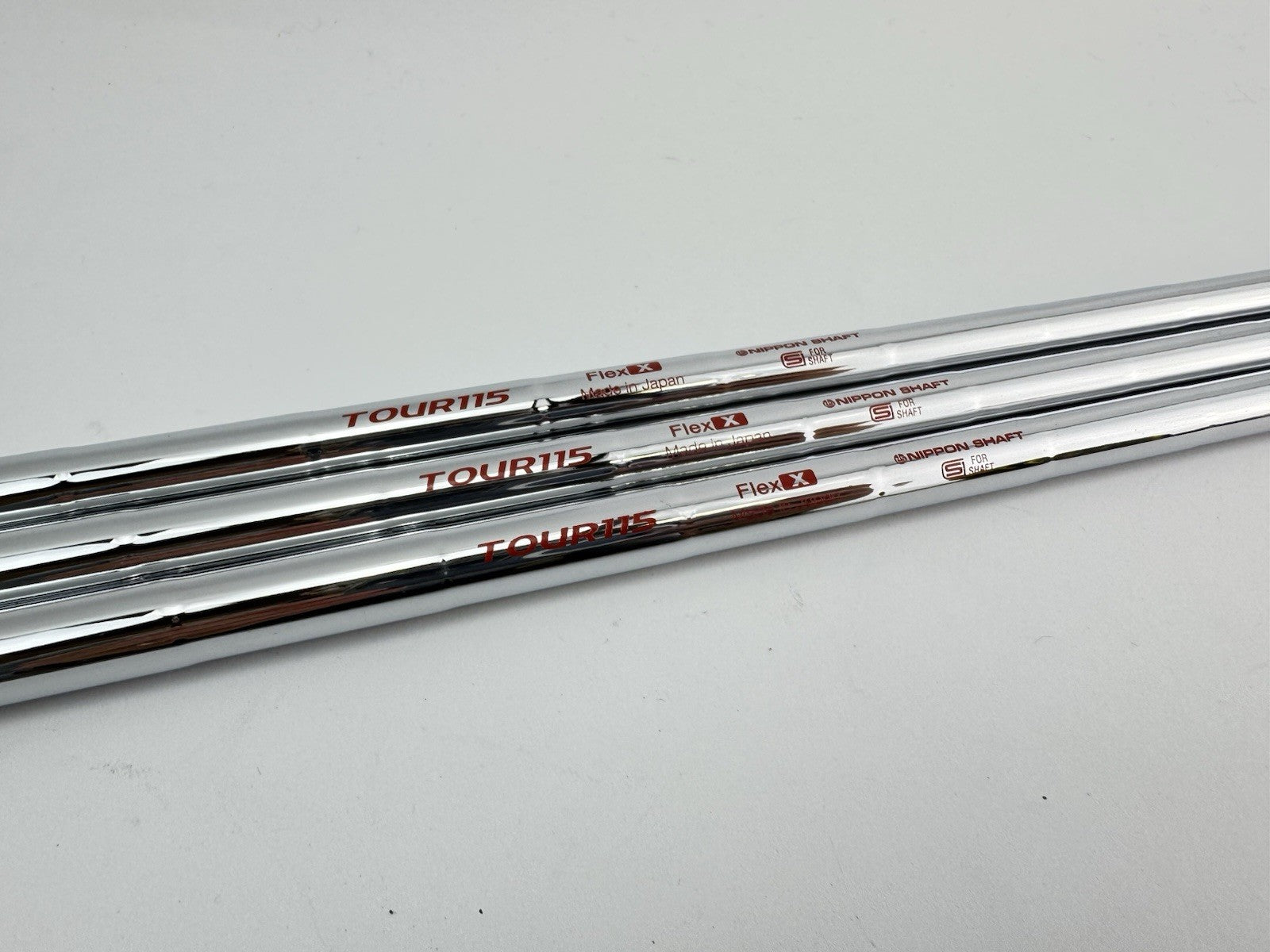 Nippon Modus3 Wedge Shaft Set (3) Tour115 X Flex Steel +1/2 0.355 Tapered/292795