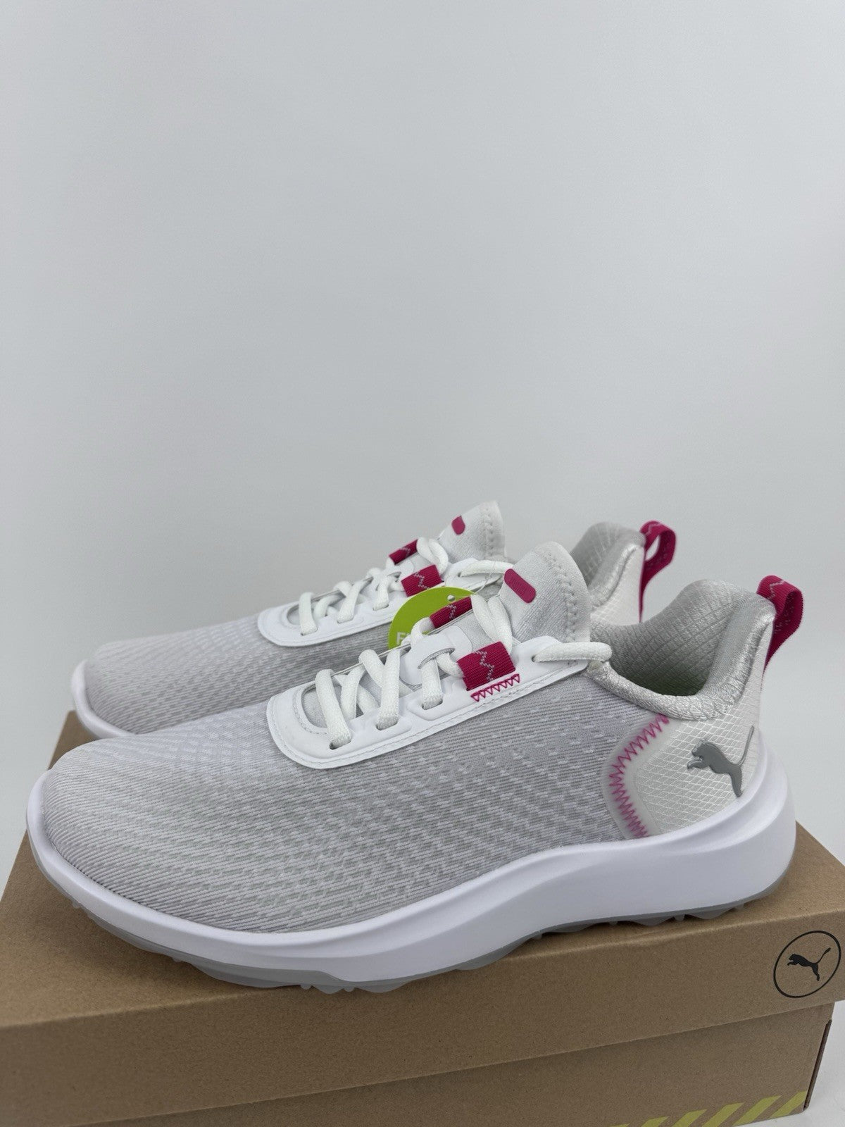 Puma Fusion Crush Sport Women's Trainers Size UK 4 White Rose Breathable/323273