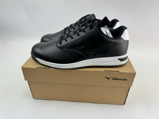 Mizuno Waterproof Golf Shoes G Style UK 7.5 /Spikeless /Black /New /196120