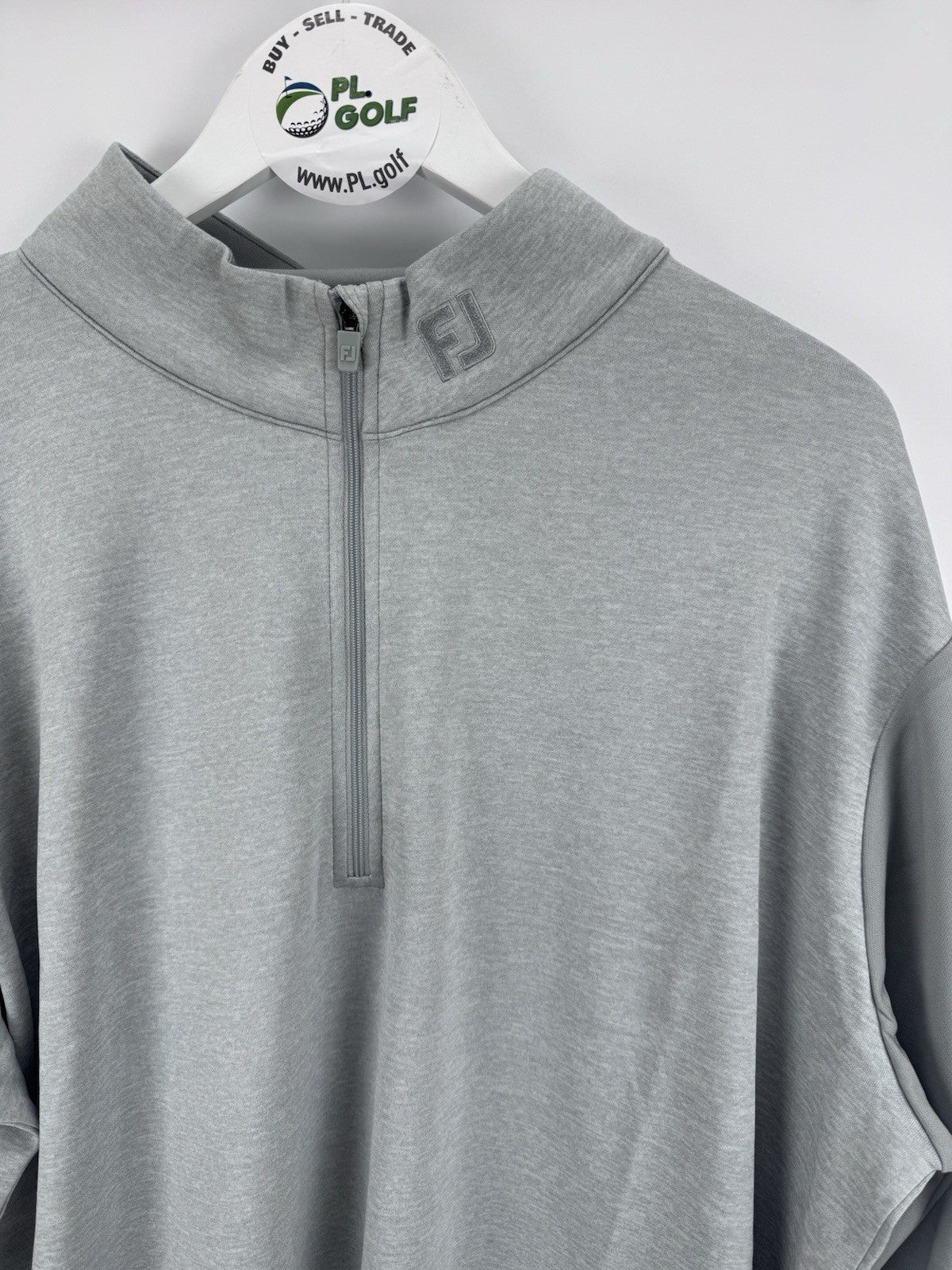 FootJoy Tonal Heather Chill-Out Pullover Mens Size 3XL Grey Long Sleeve/317141