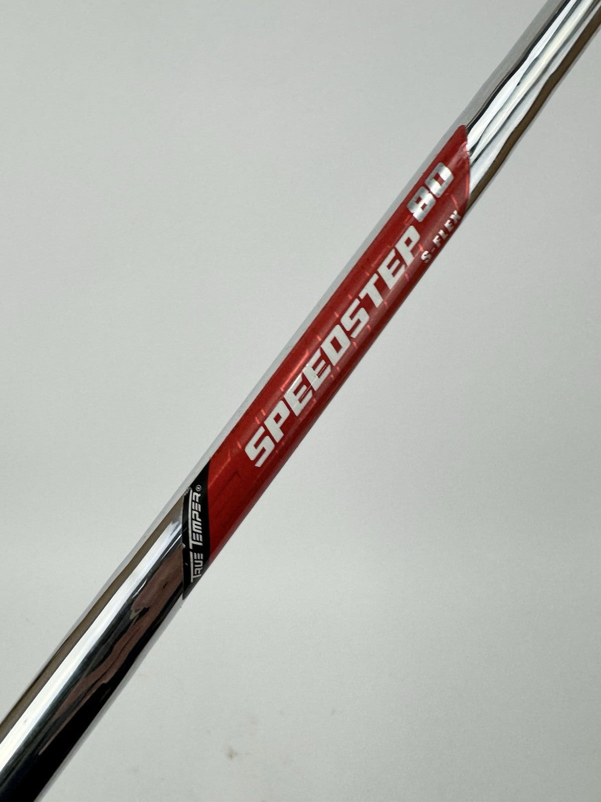 True Temper SpeedStep 80 Iron Shaft Stiff Flex Steel 36.25”/0.370 Parallel/339331