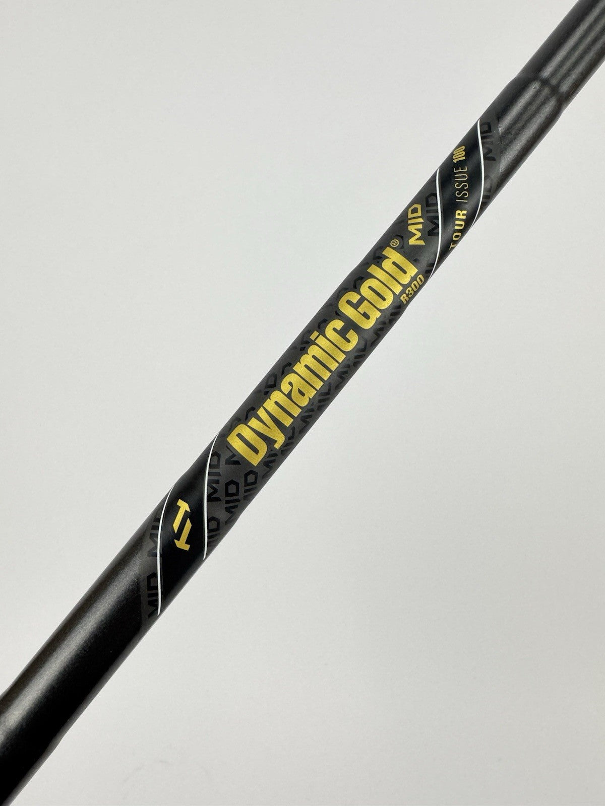 Dynamic Gold Tour Issue Iron Shaft Mid R300 Regular Steel Blackout 36” /331140
