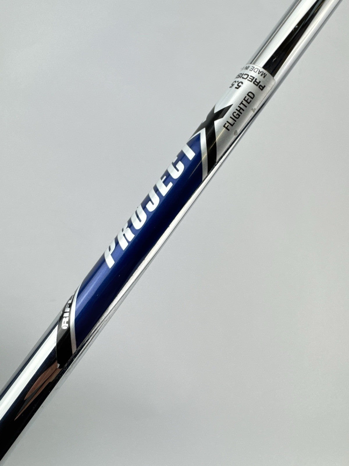 Project X Flighted Iron Shaft Regular Flex Steel 35.5” /0.355 Tapered /308843