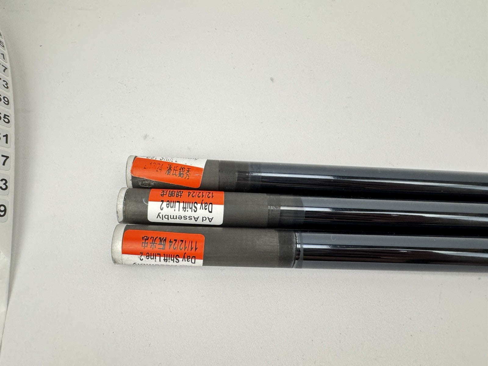 Recoil Dart ESX Wedge Shaft Set (3) 60 Senior Flex Graphite 0.355 Tapered/344477