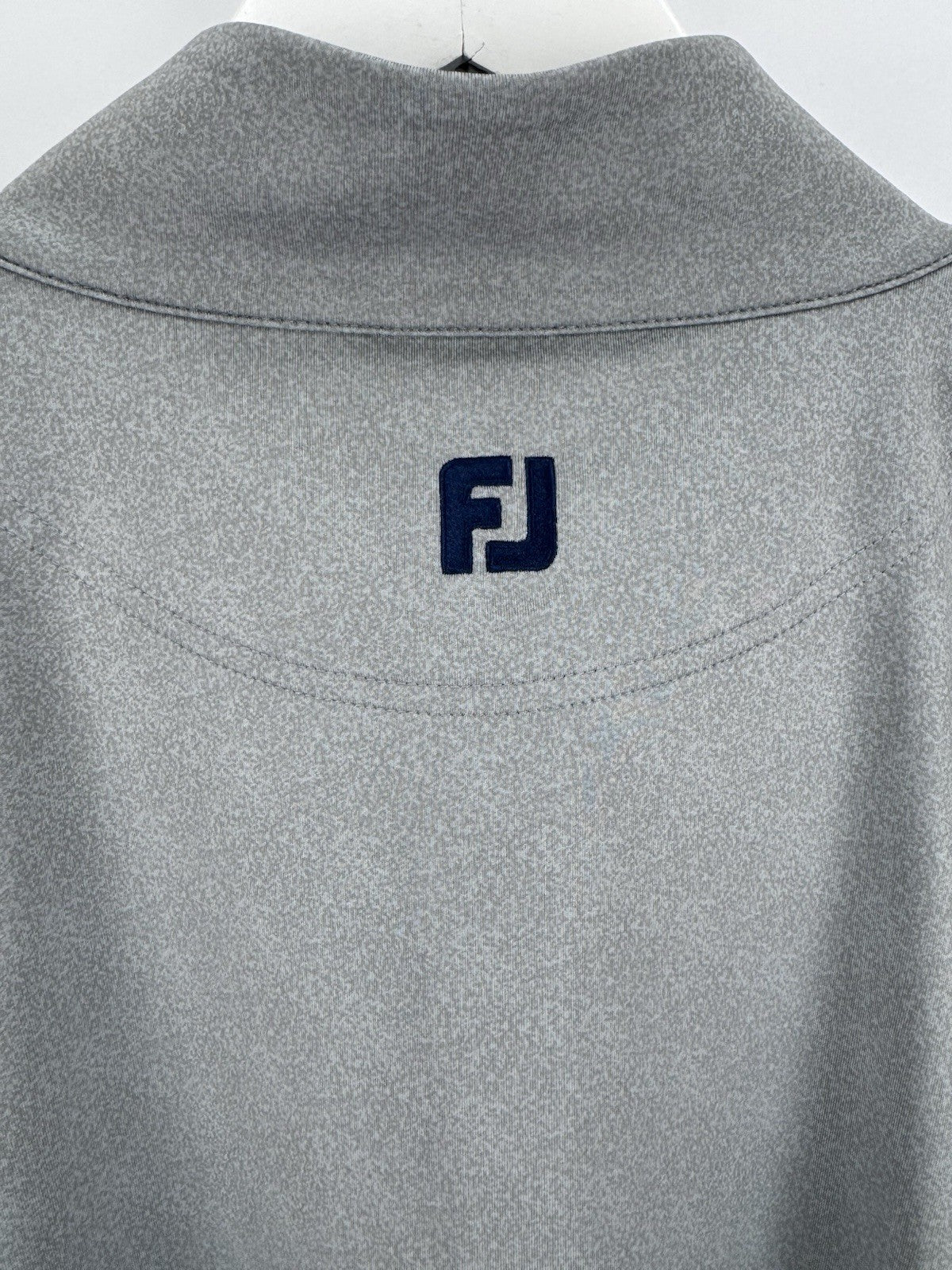 FootJoy Speckle Print Chill-Out Men's Golf 3XL Pullover Grey Quarter/3170611