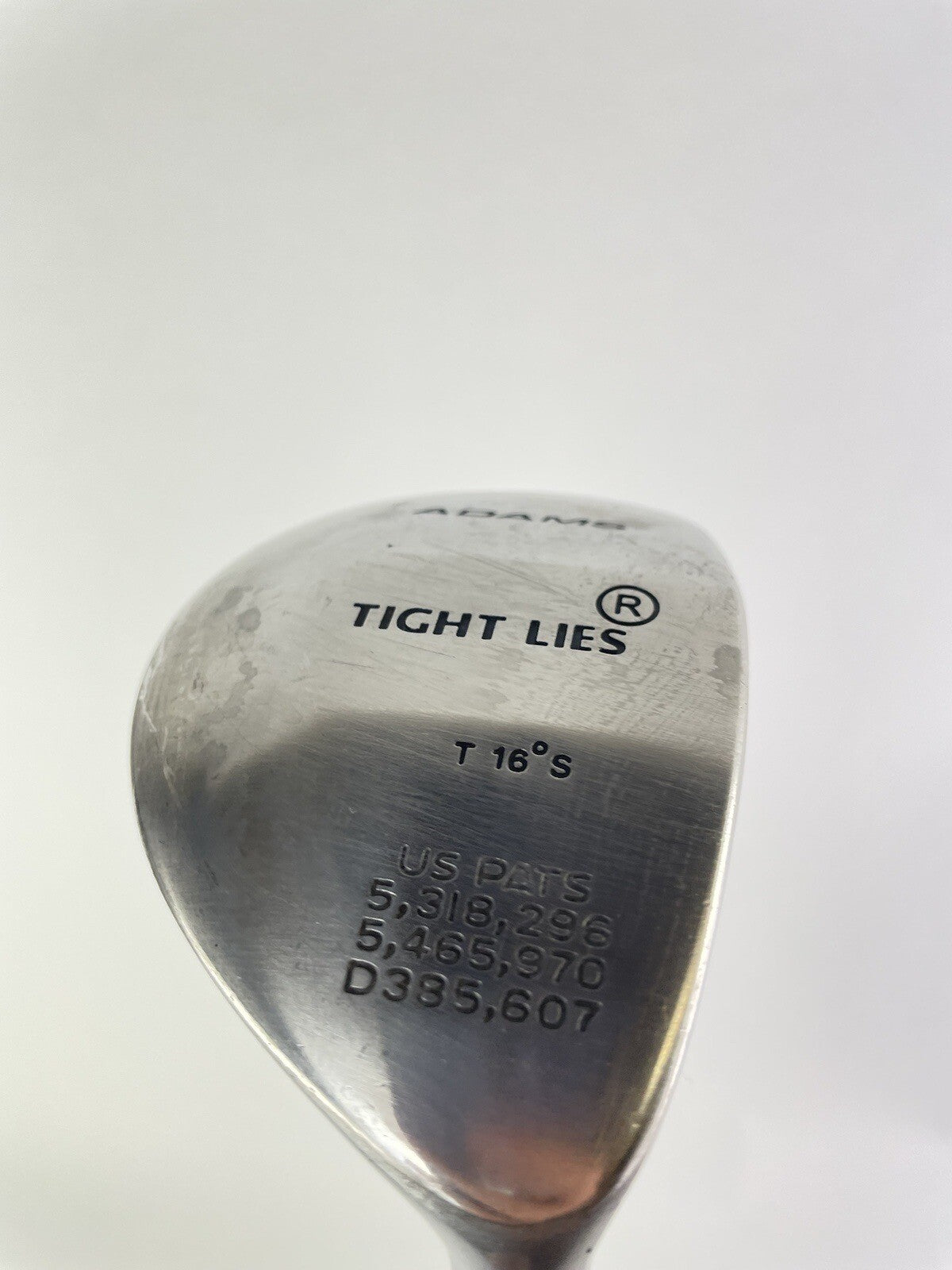 Adams Golf 3 Wood 16* Tight Lies Regular Graphite /Right /New Grip /127102