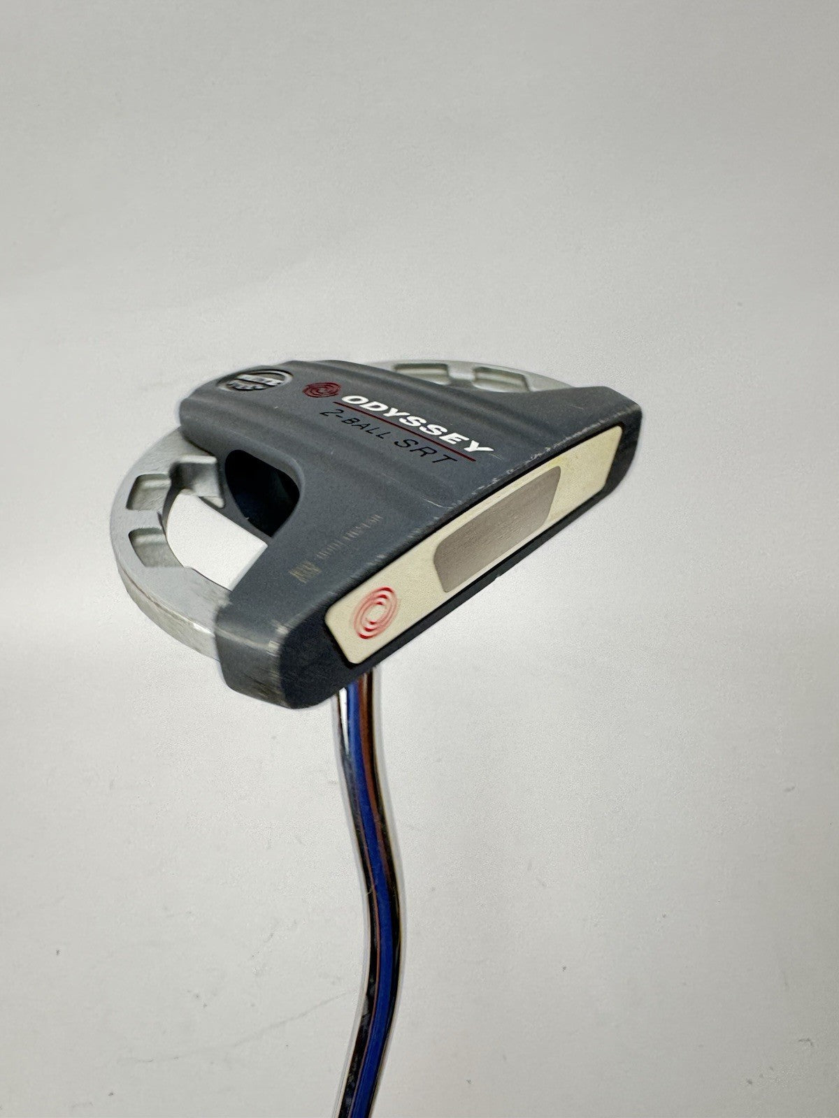 Odyssey White Steel 2 Ball Putter SRT 34” Mallet /Right Handed /352404