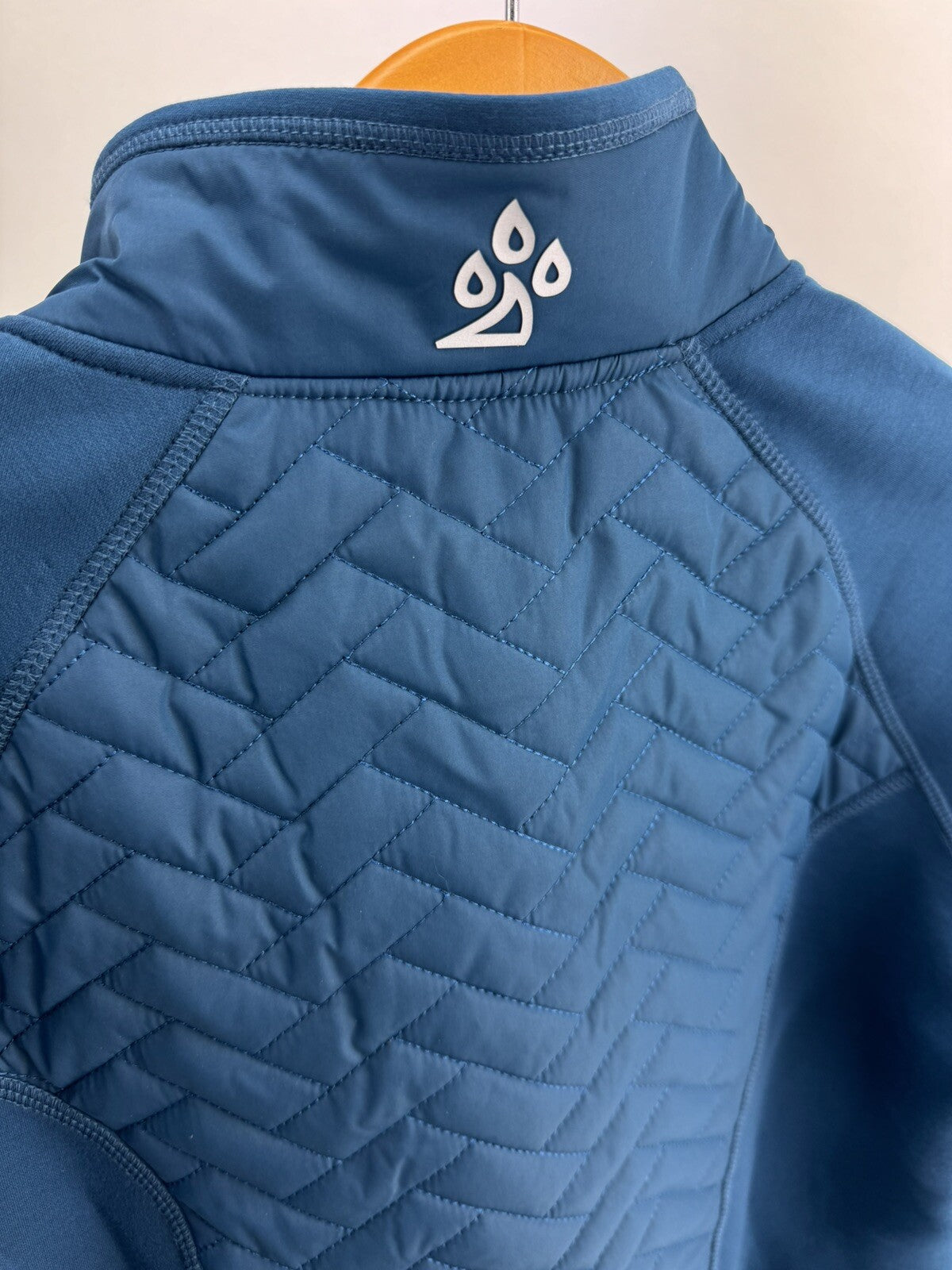 Prequel Therma Jacket Windproof UK Small /Full Zip /Teal /Brand New /171258
