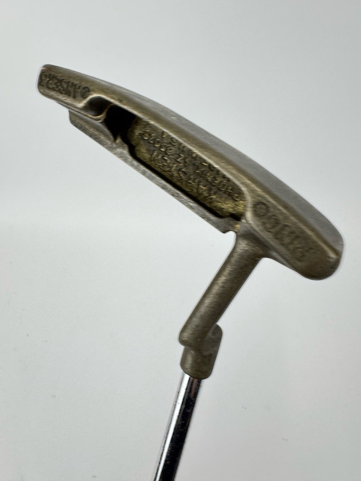 Ping Anser3 Putter Brass Steel Shaft Toe Balanced Golf Pride Grip /Right /367664
