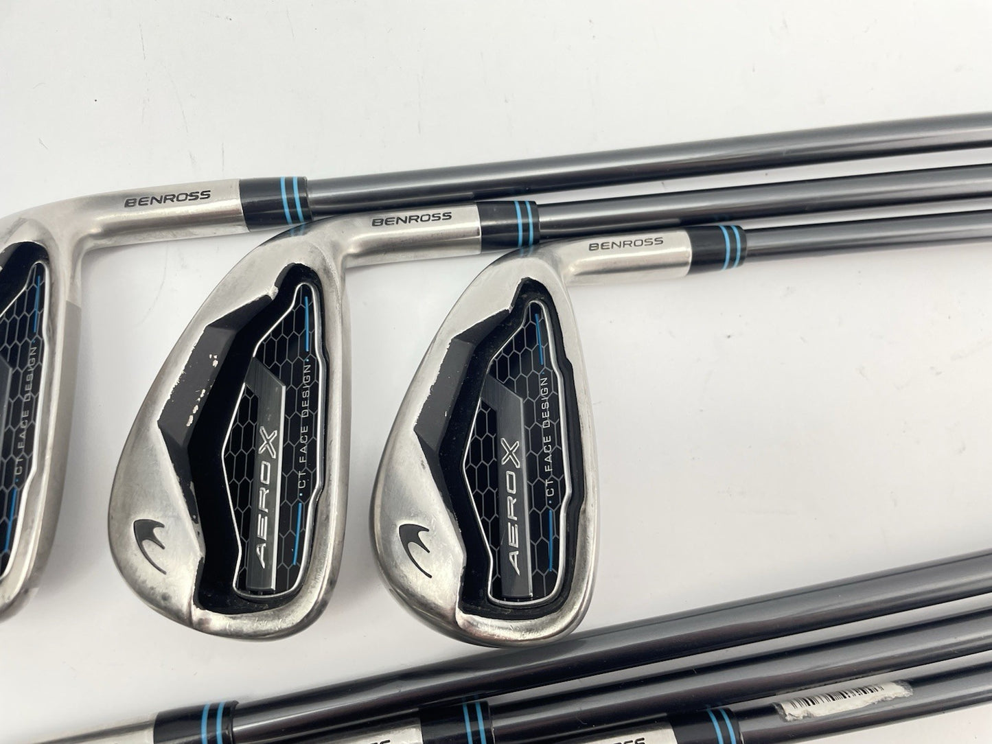 Benross Aero X Irons 6-SW Regular Flex Graphite/Right /New Grips /282882