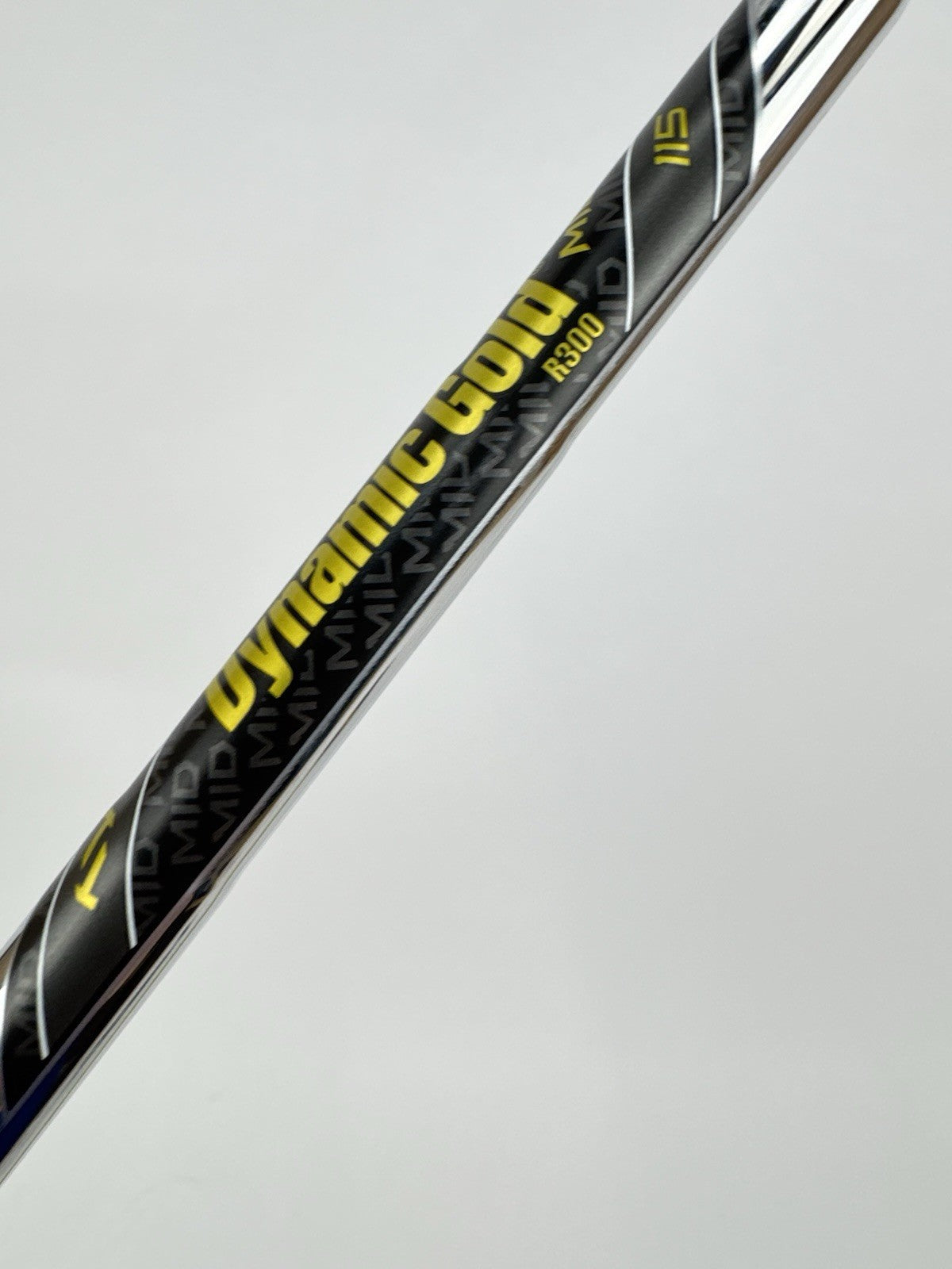 Dynamic Gold 115 Iron Shaft Mid R300 Regular Steel 35.25” /0.355 Tapered /332984