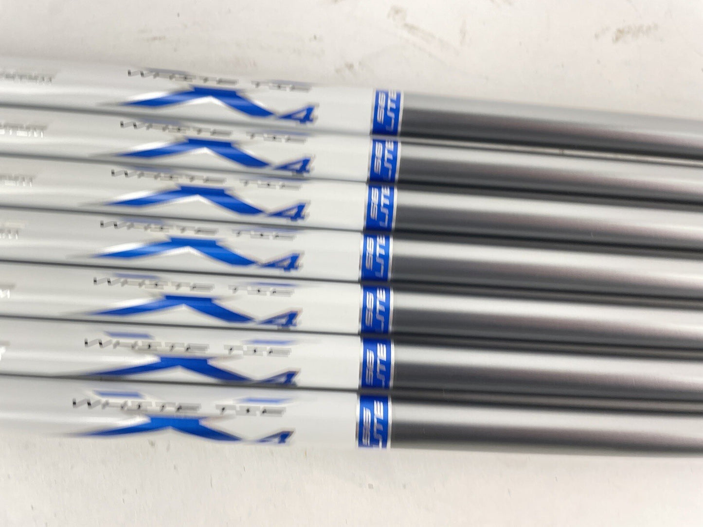 Matrix Ozik White Tie Iron Shaft Set (7) X4 Lite Senior Graphite 42”/0.370/138405