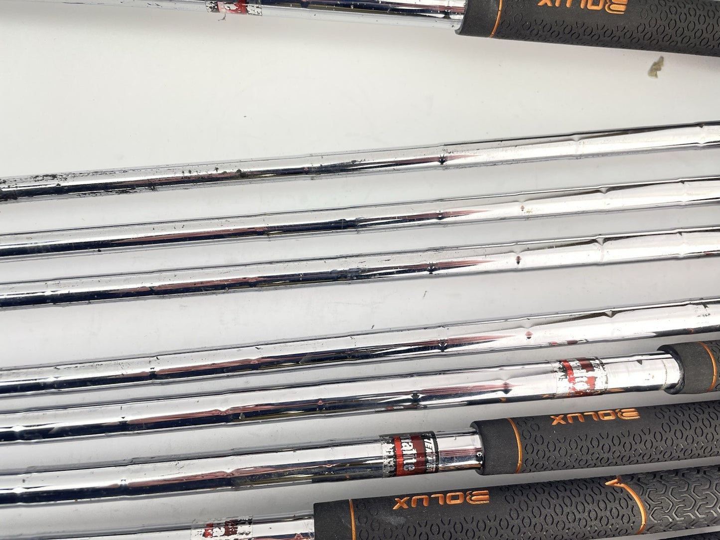 Mens Golf Package Set 12 Clubs Maxfli Regular Steel /Right /New Grips /Cart Bag13