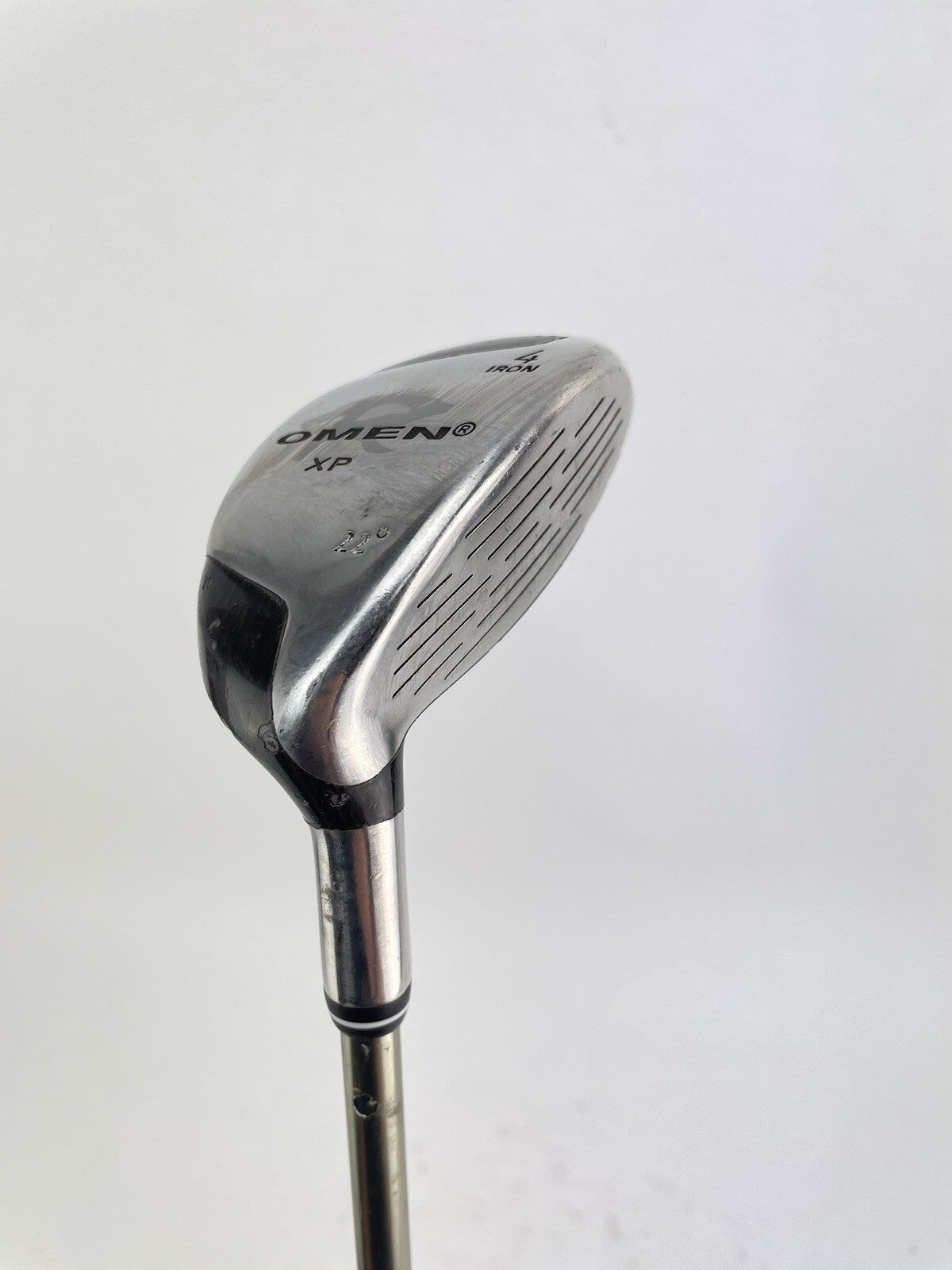 Ladies Golf 4 Hybrid 22* Omen XP Lite Ladies Flex Graphite /Right/New Grip/170732