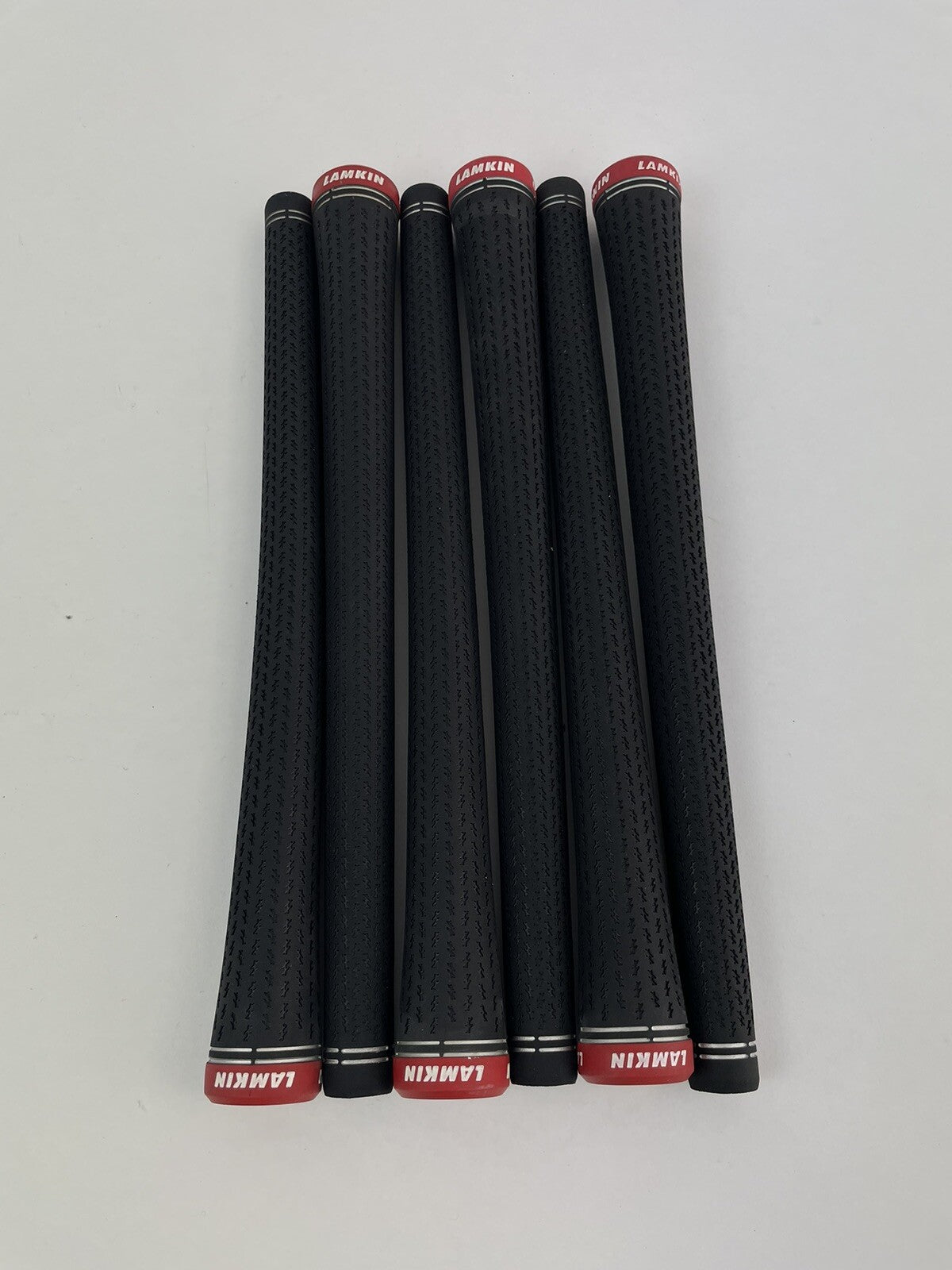 Lamkin Crossline 360 Grips (6) Standard /Black /Red /Pulled /186980