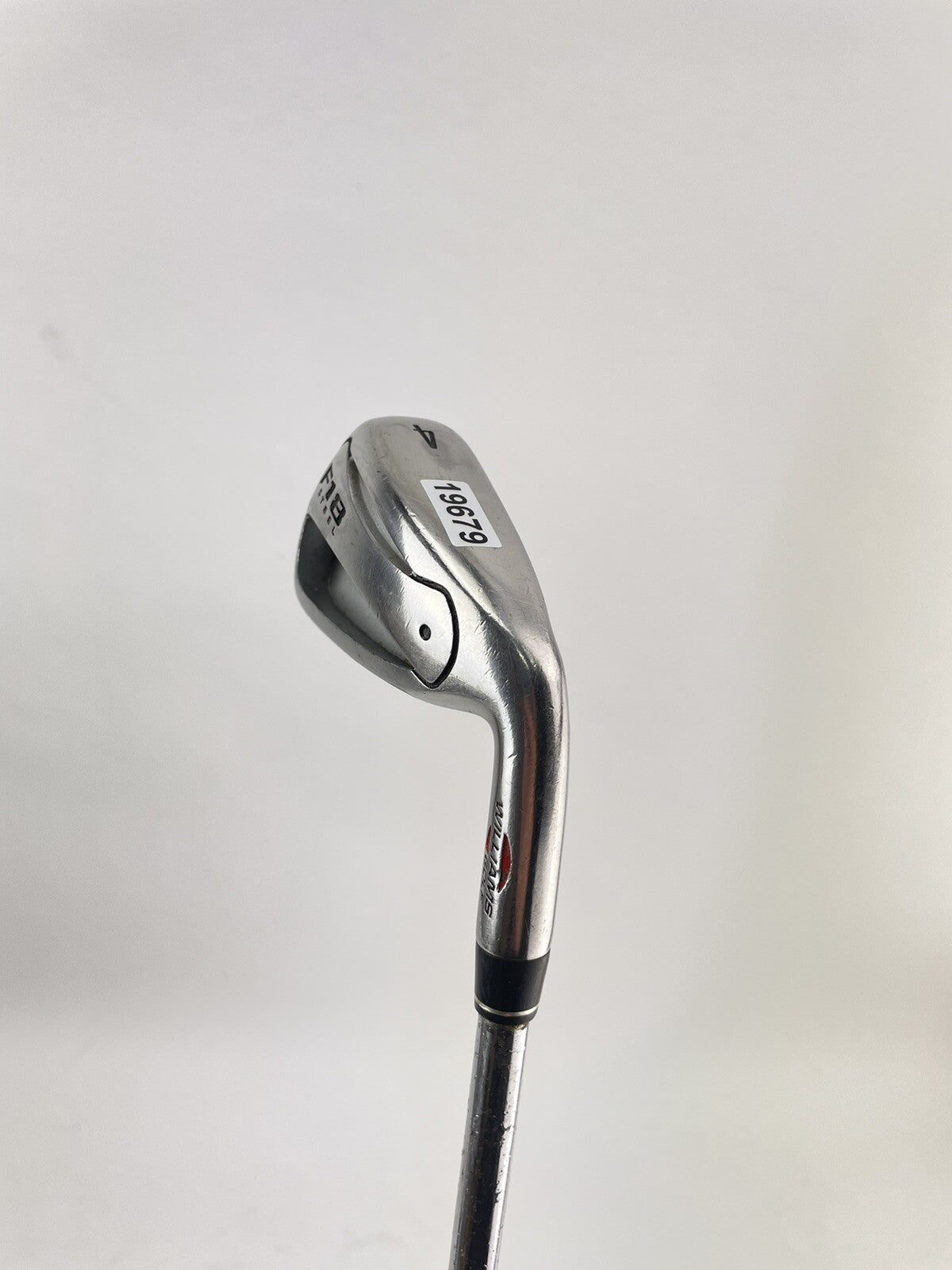 WIlliams Golf 4 Iron F18 Steel Uniflex Steel Shaft /Right Handed /New Grip/1967923