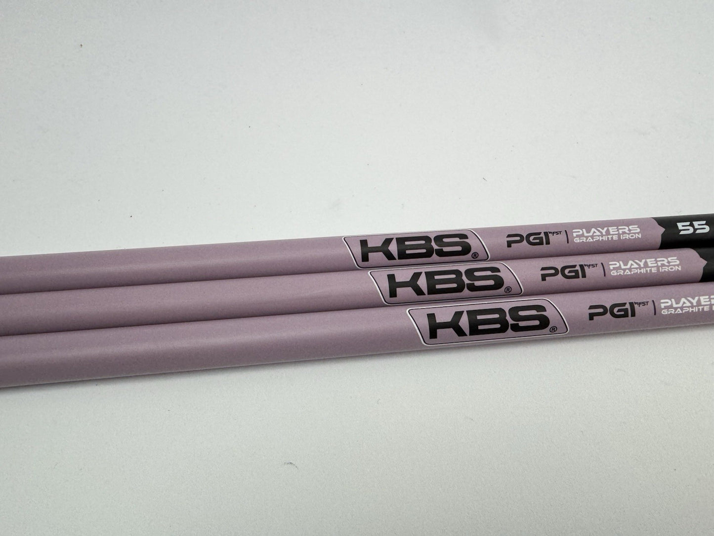 KBS PGI Ladies Wedge Shaft Set (3) 55 Ladies Flex Graphite 0.355 Tapered /307501