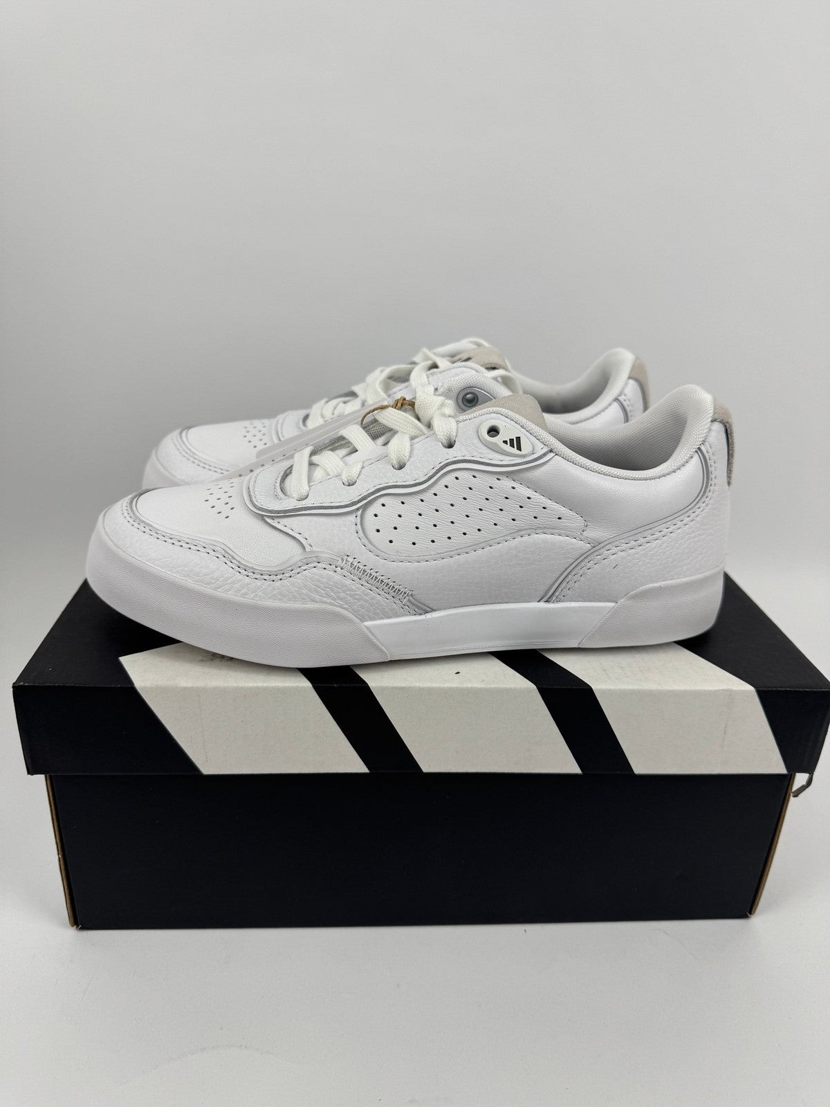 Adidas W Retrocross 25 Women's Casual Sneakers Size UK 4.5 White Leather/312500