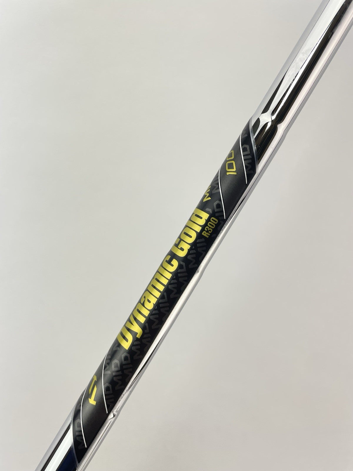 Dynamic Gold Mid 100 Iron Shaft Regular Flex Steel 35.75 /0.355 Tapered /253237