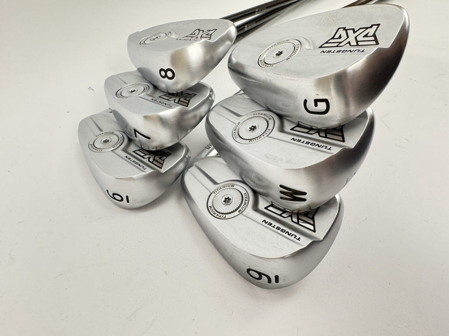 PXG 0311P Gen7 Irons 6-PW + GW Mitsubishi MMT 75 Regular Graphite /Right /3545016