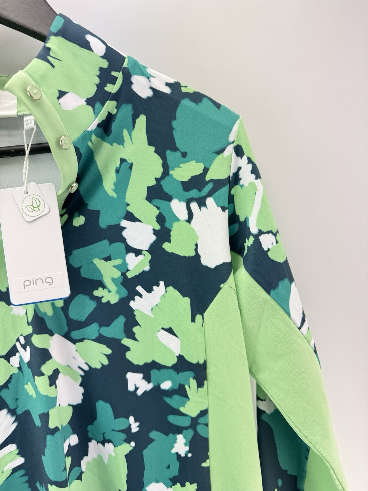 Ping Golf Ladies Lolette Pullover Size UK 12 /1/4 Zip /Green /New /298214