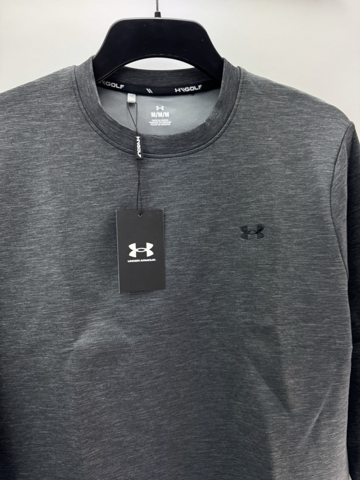 Under Armour Golf Pullover Drive Crew Midlayer UK Medium /Loose Fit /New /276513