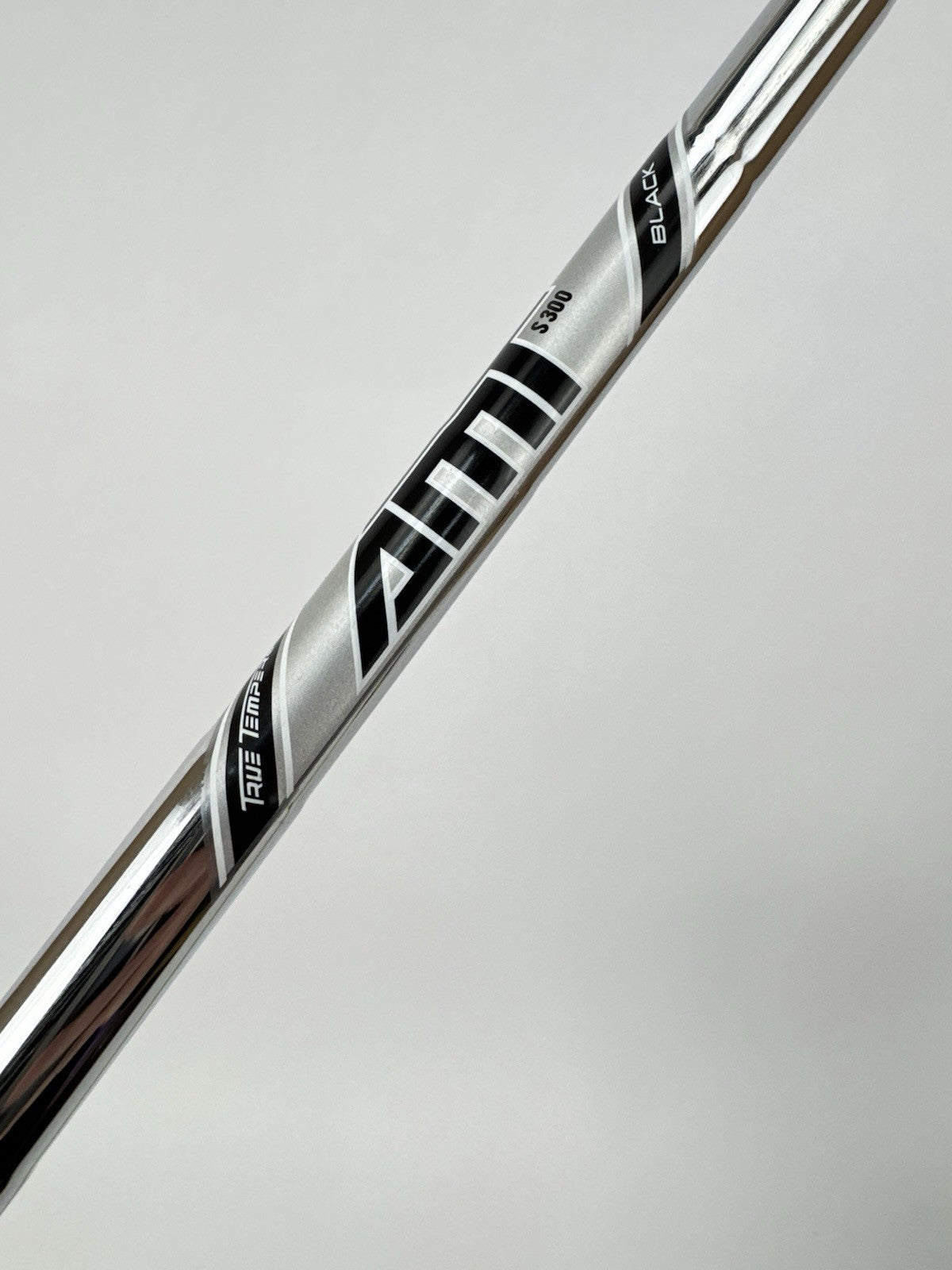 True Temper AMT Black Iron Shaft S300 Stiff Flex Steel 35.5” /0.355 /336443
