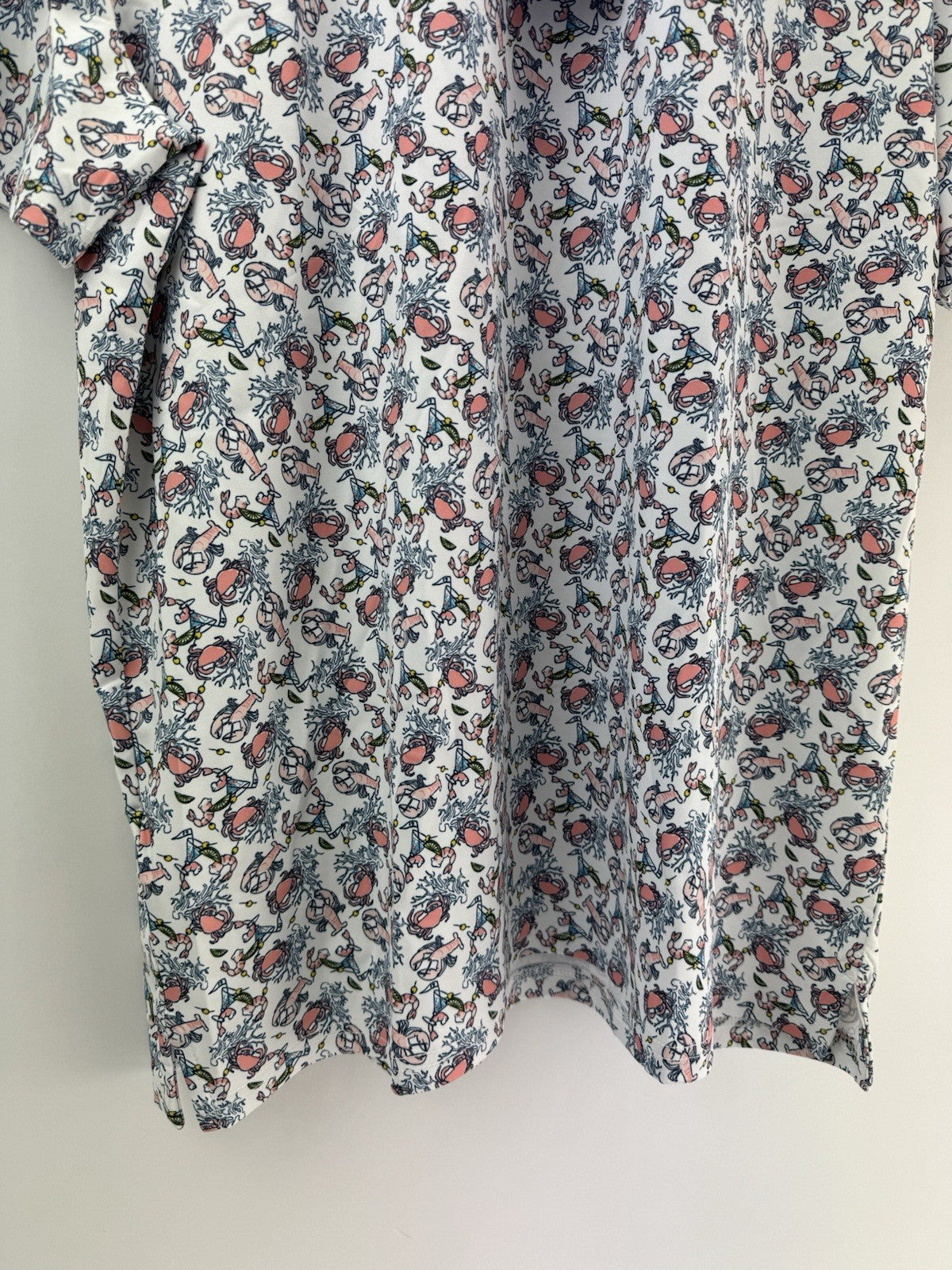 Men’s Original Penguin Pete N’ The Ocean Caddy Golf Polo Size UK Large/ 311199