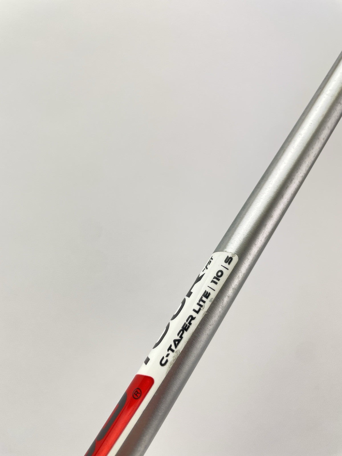 KBS Tour C-Taper Iron Shaft Lite 110 Stiff Flex Steel 35.5” /0.355 Tapered/299228