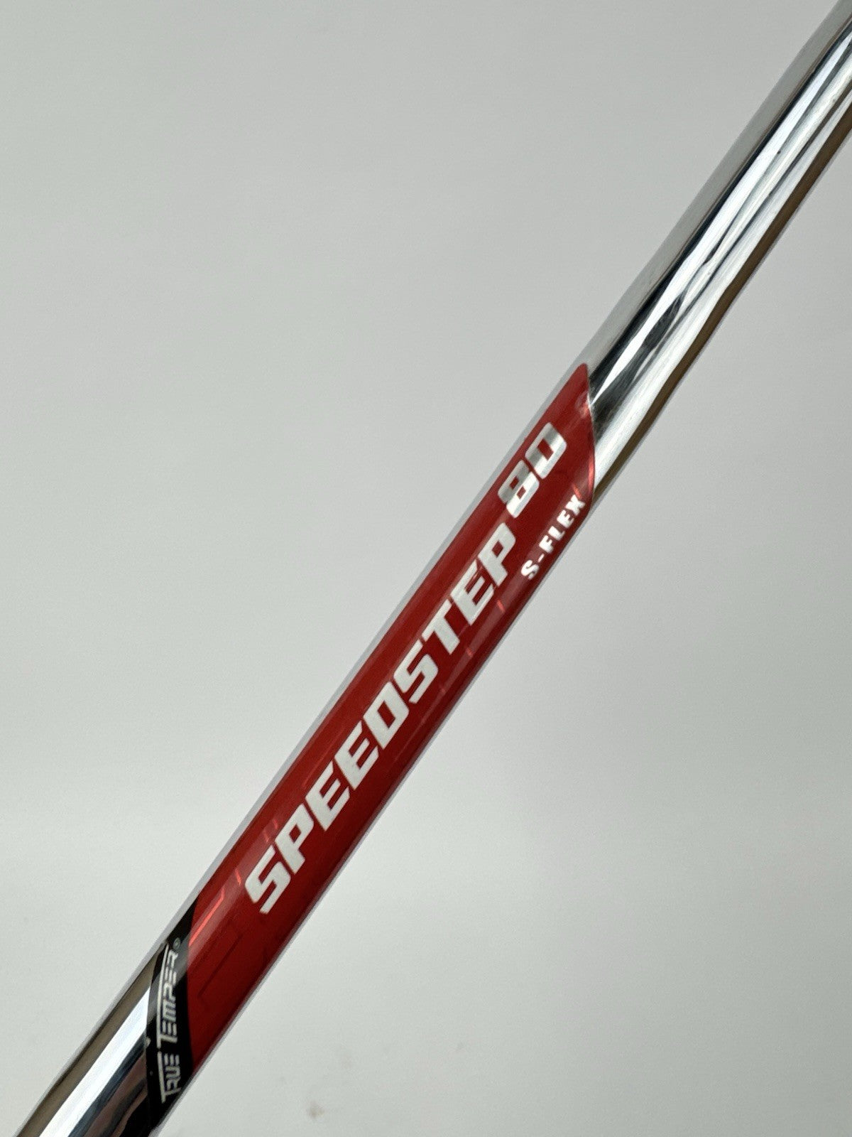 True Temper SpeedStep 80 Iron Shaft Stiff Flex Steel 36.25”/0.370 Parallel/339333