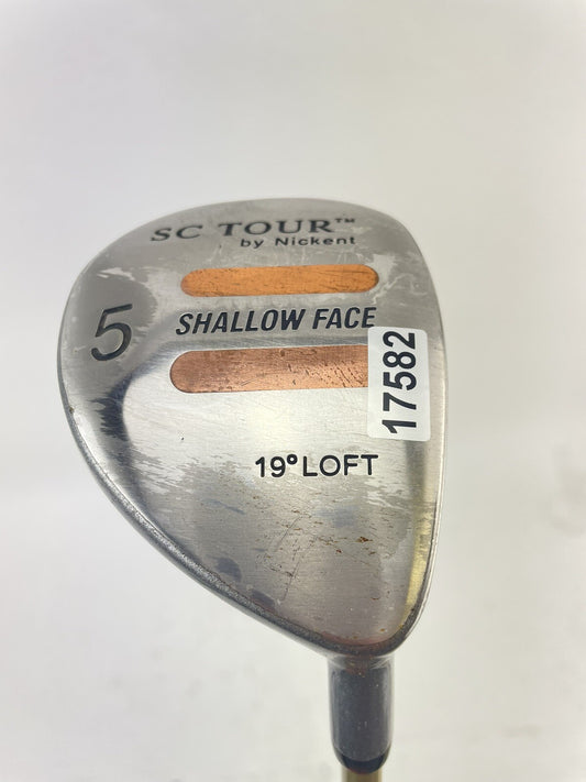Nickent Golf 5 Wood 19* Shallow Face Ladies Graphite /Right Hand/New Grip /175820