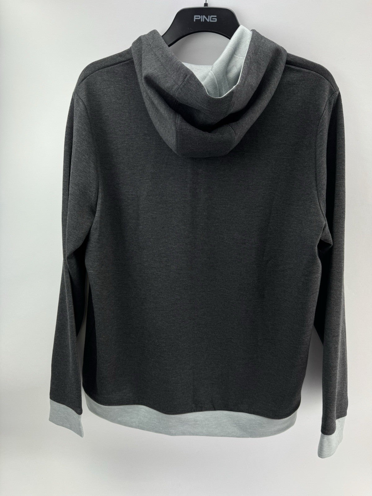 Original Penguin Golf Colour Block Hoodie UK Large /Grey /New /241567