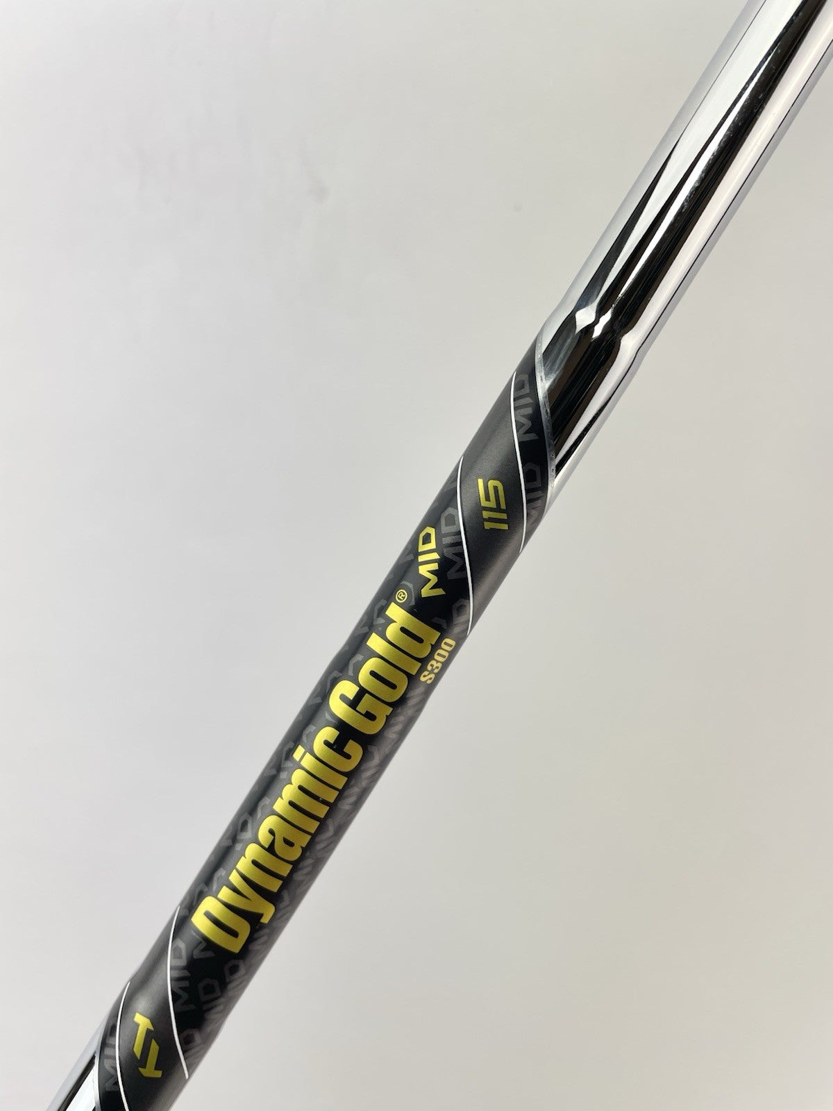 Dynamic Gold Mid Iron Shaft 115 Stiff Flex Steel 36.25 /0.355 Tapered /257856