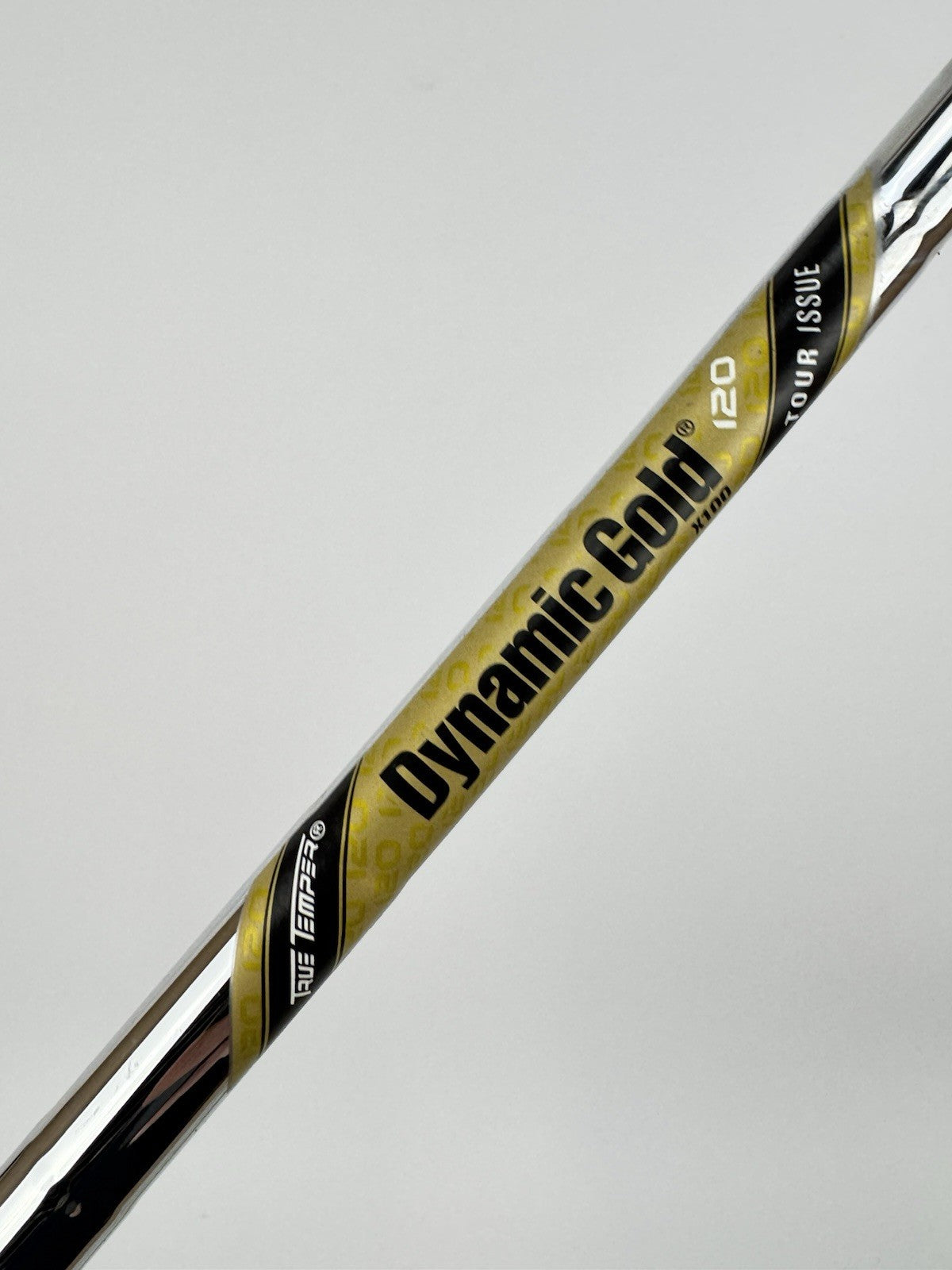 Dynamic Gold X100 Iron Shaft Tour Issue X Flex Steel 35.75”:0.355 Tapered /327672